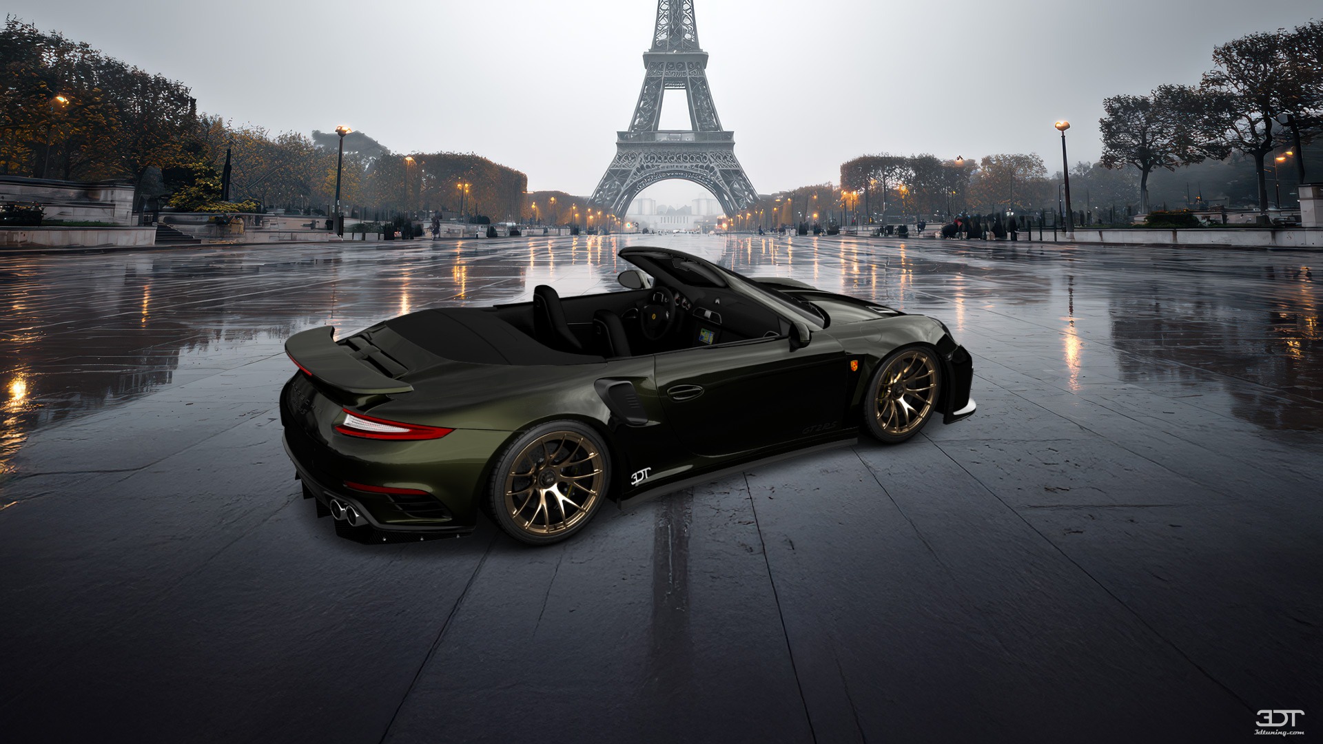 Porsche 911 Turbo S 2 Door Convertible 2014 tuning