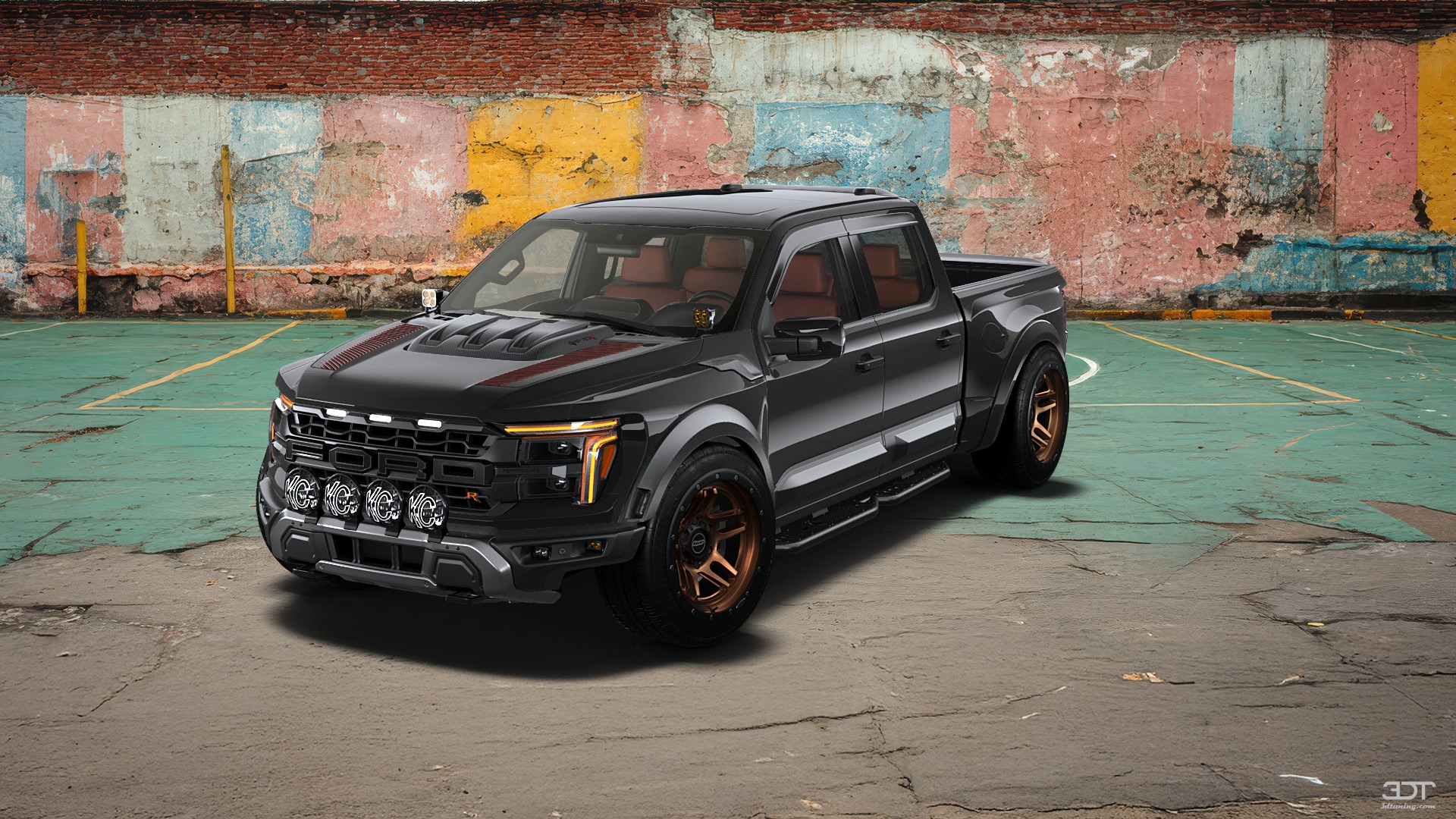 Ford F-150 Raptor 4 Door pickup truck 2024 tuning