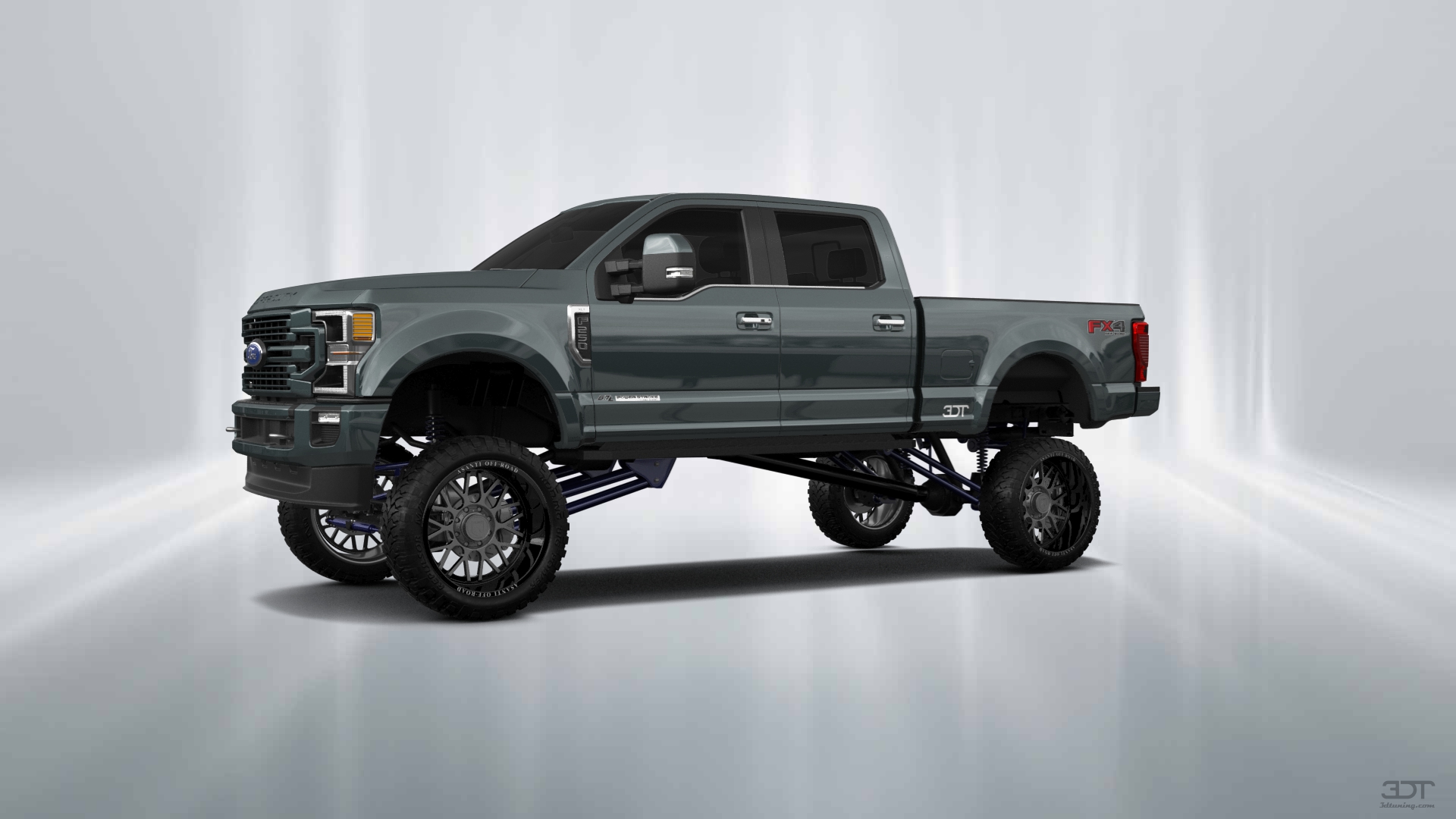 Ford F-250 4 Door pickup truck 2021 tuning