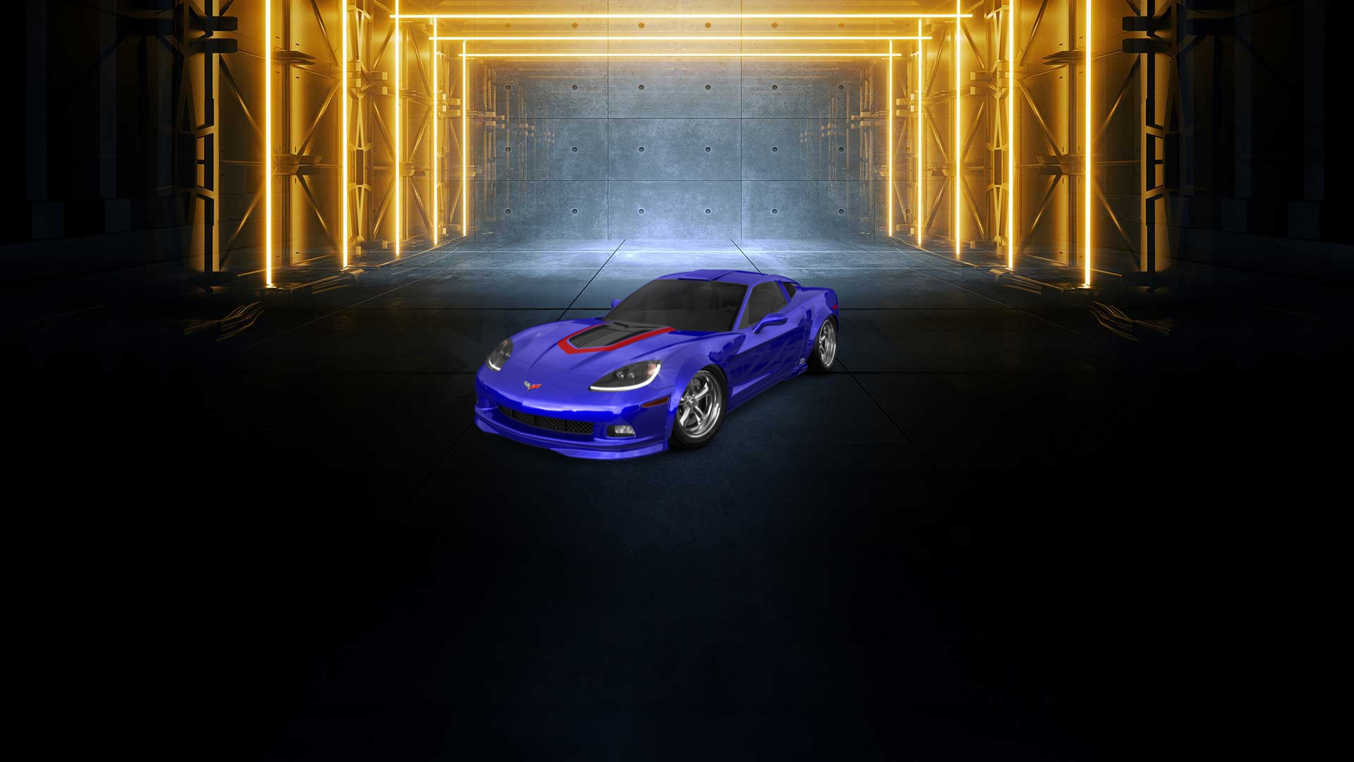 Chevrolet Corvette 2 Door Coupe 2004 tuning