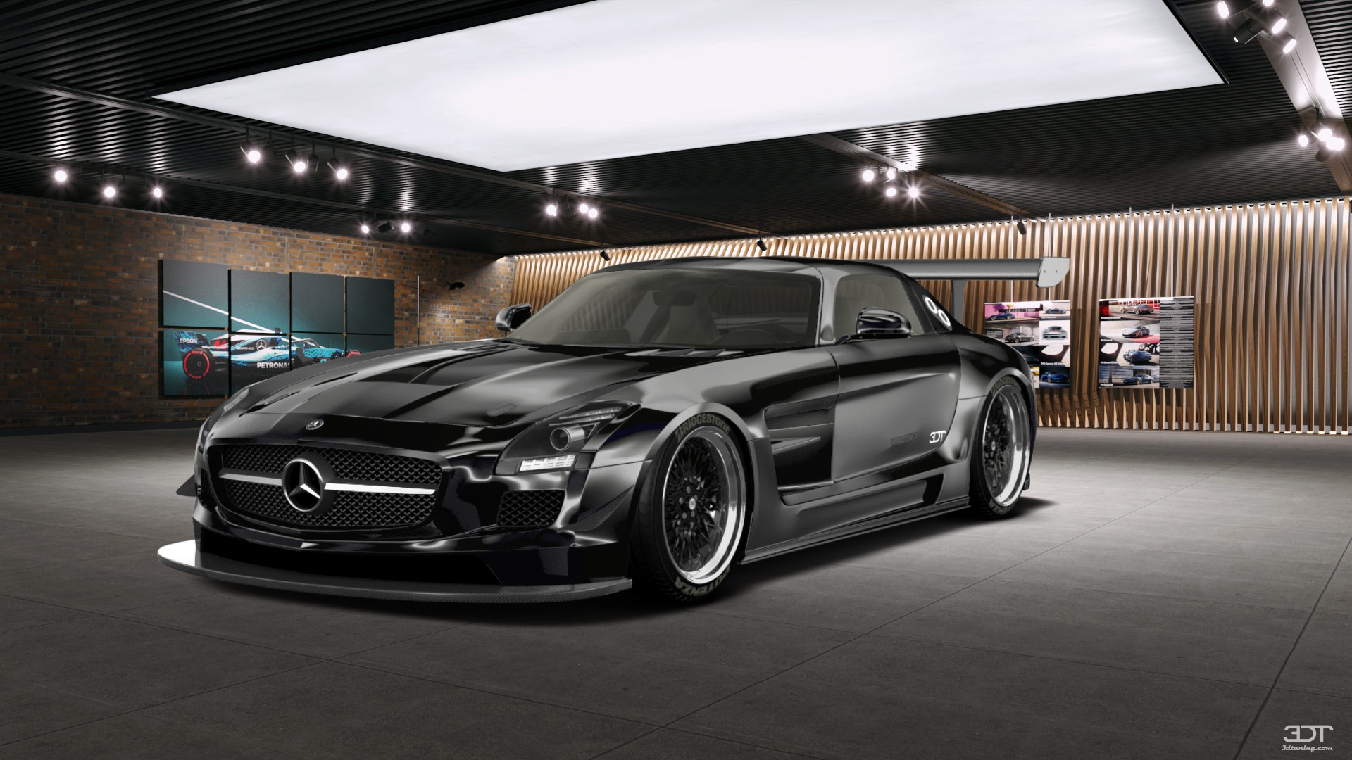 Mercedes SLS 2 Door Coupe 2011 tuning