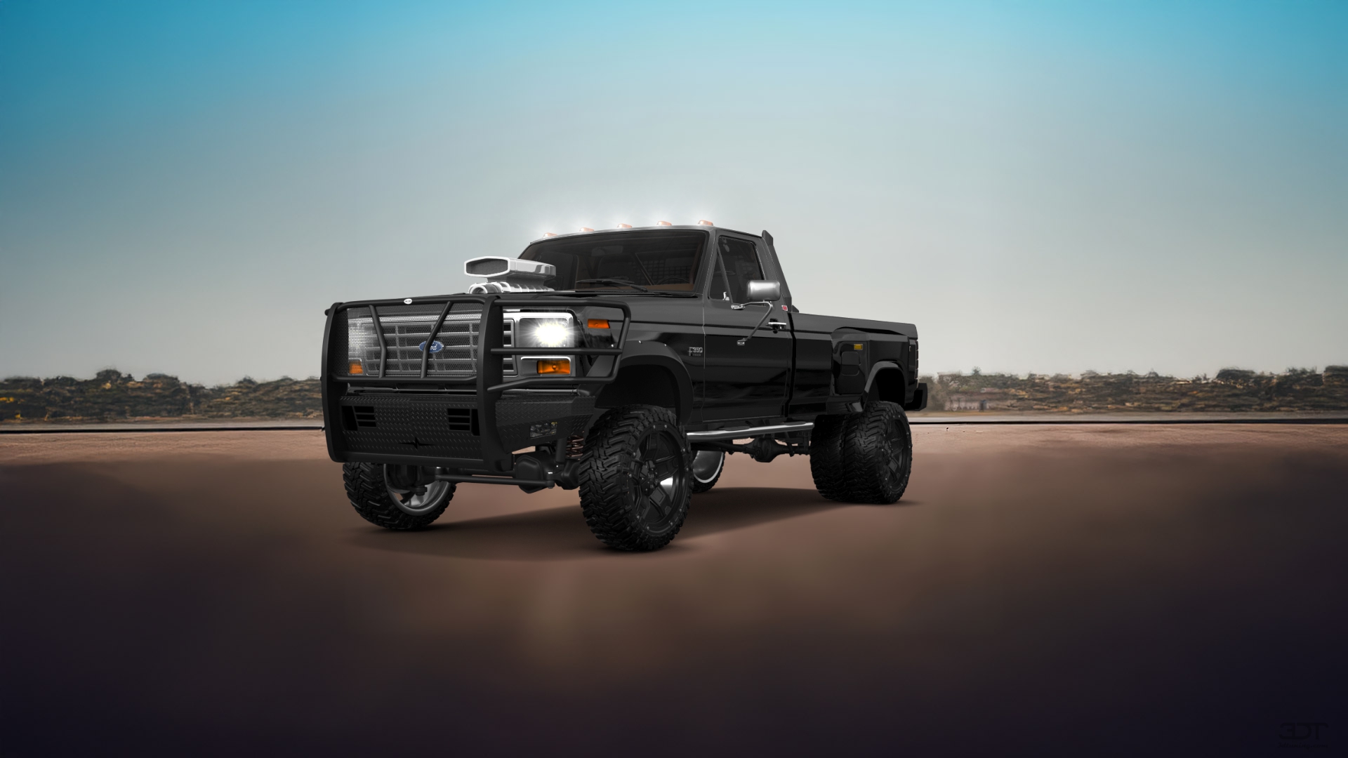 Ford F-350 Dually Regular Cab 2 Door pickup truck 1980 tuning