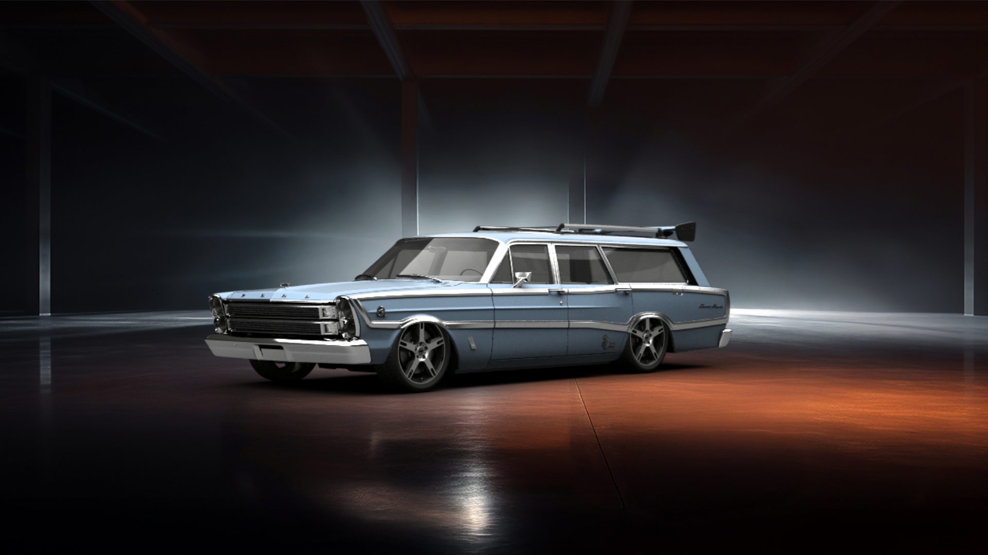 Ford Country Squire Wagon 1966 tuning