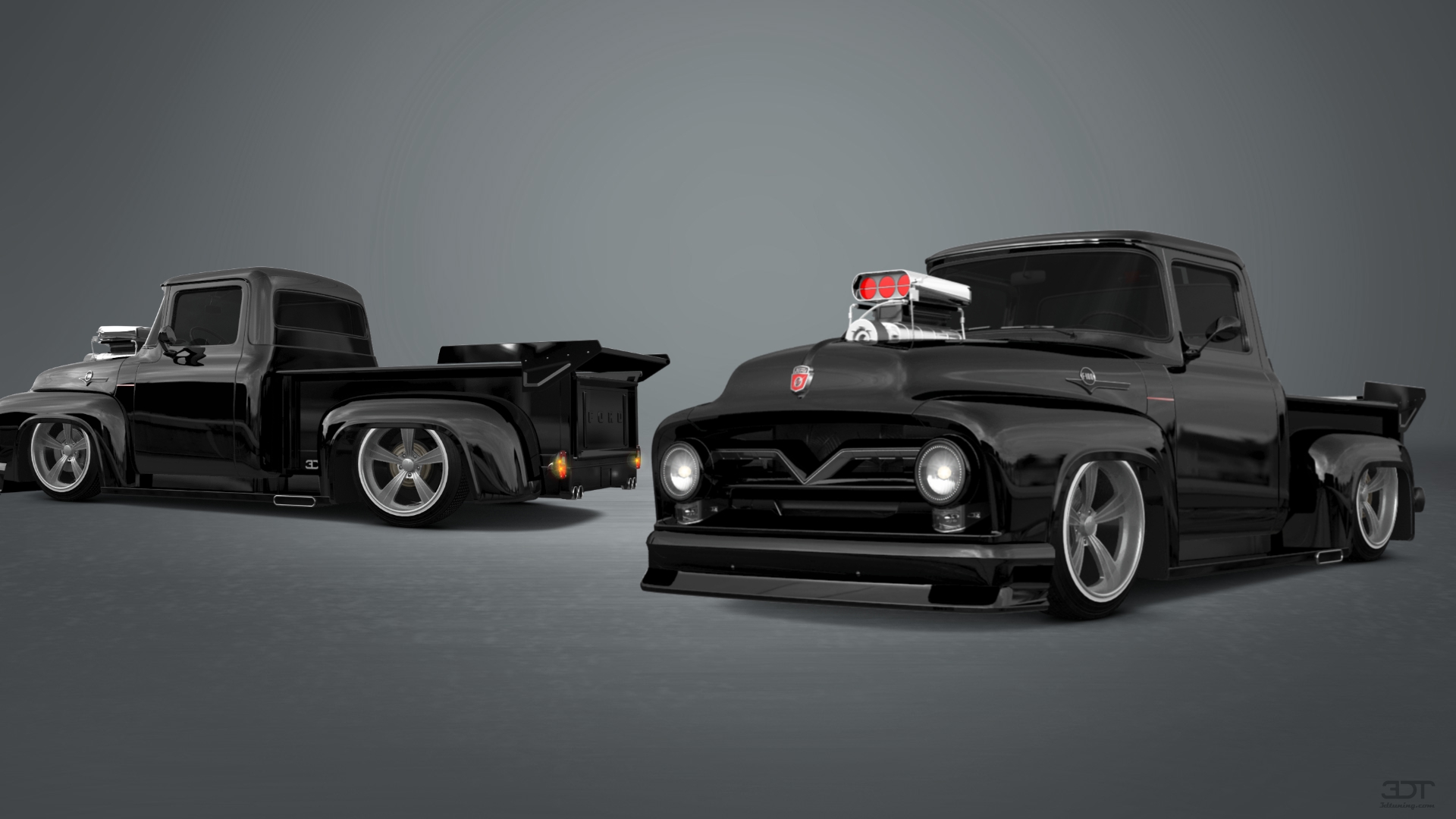 Ford F-100 2 Door truck 1956