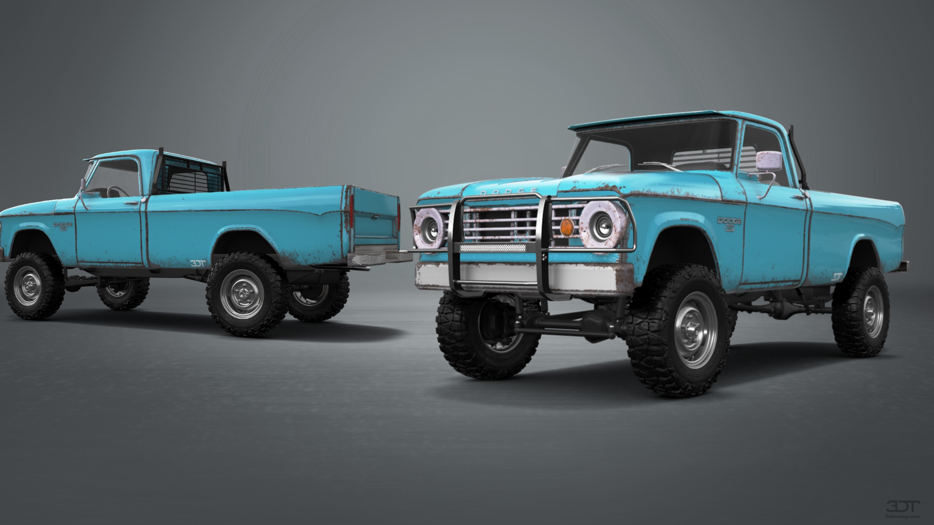 Dodge Power Wagon W200 2 Door pickup truck 1966