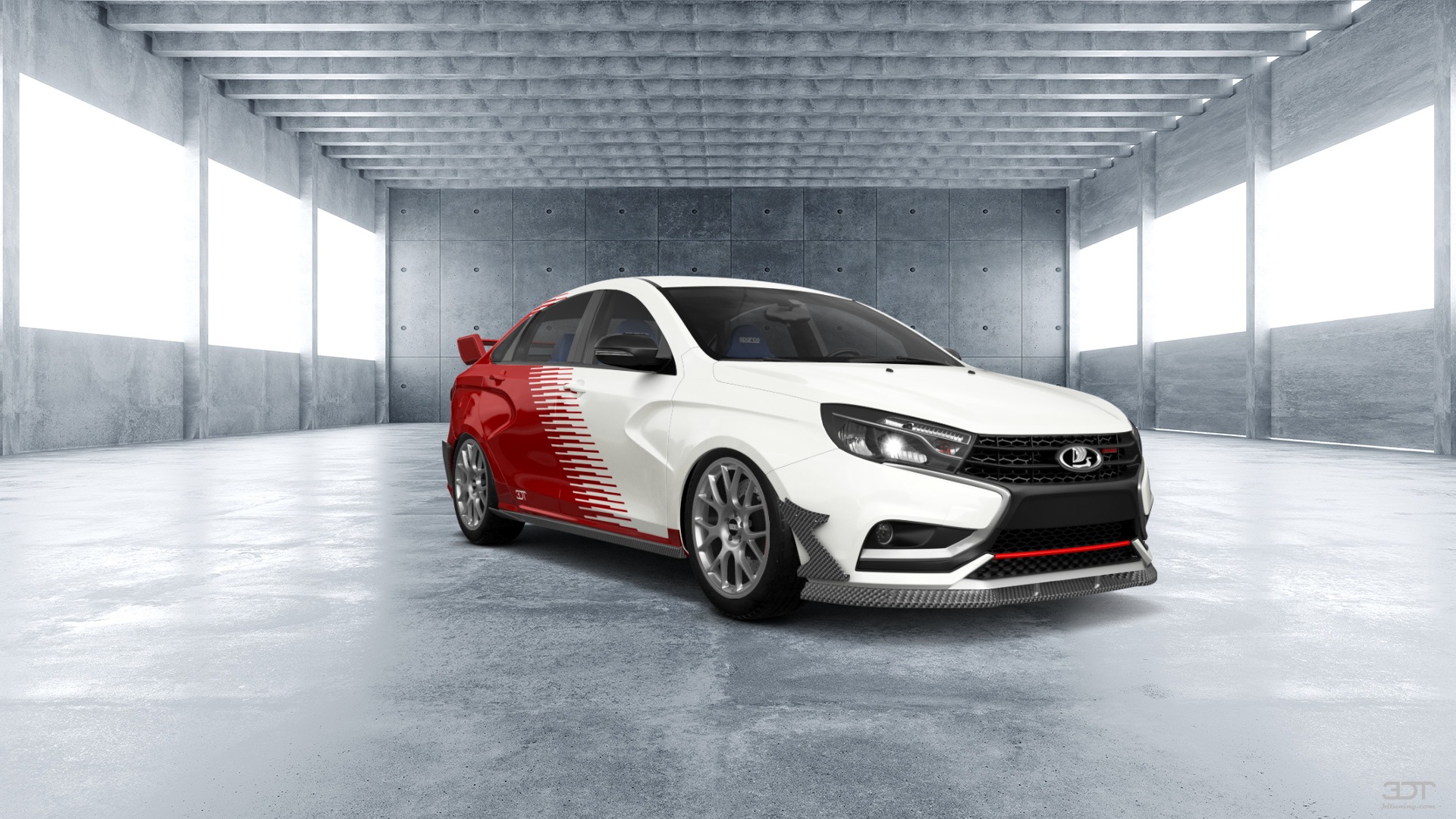 Lada Vesta 4 Door Saloon 2016 tuning