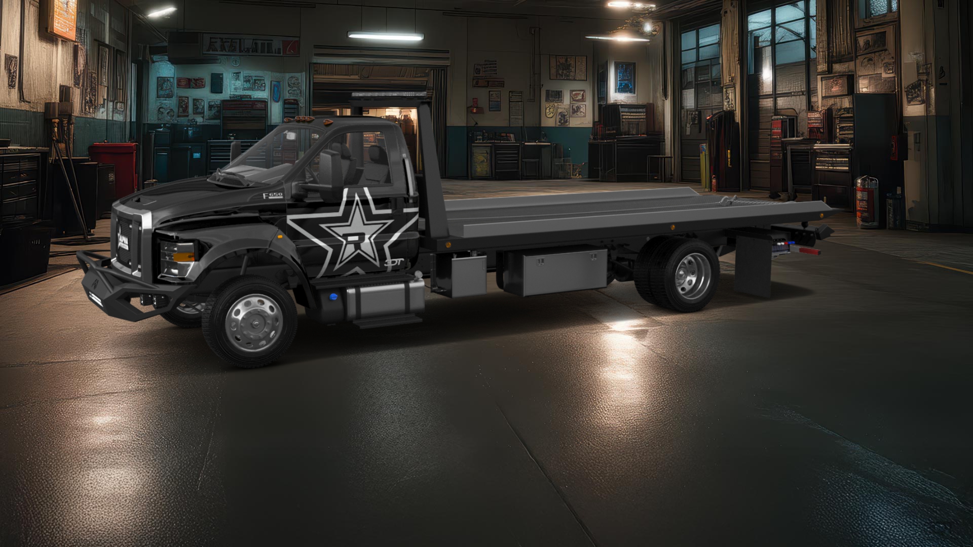 Ford F-650 Tow Truck Pickup 2016 tuning