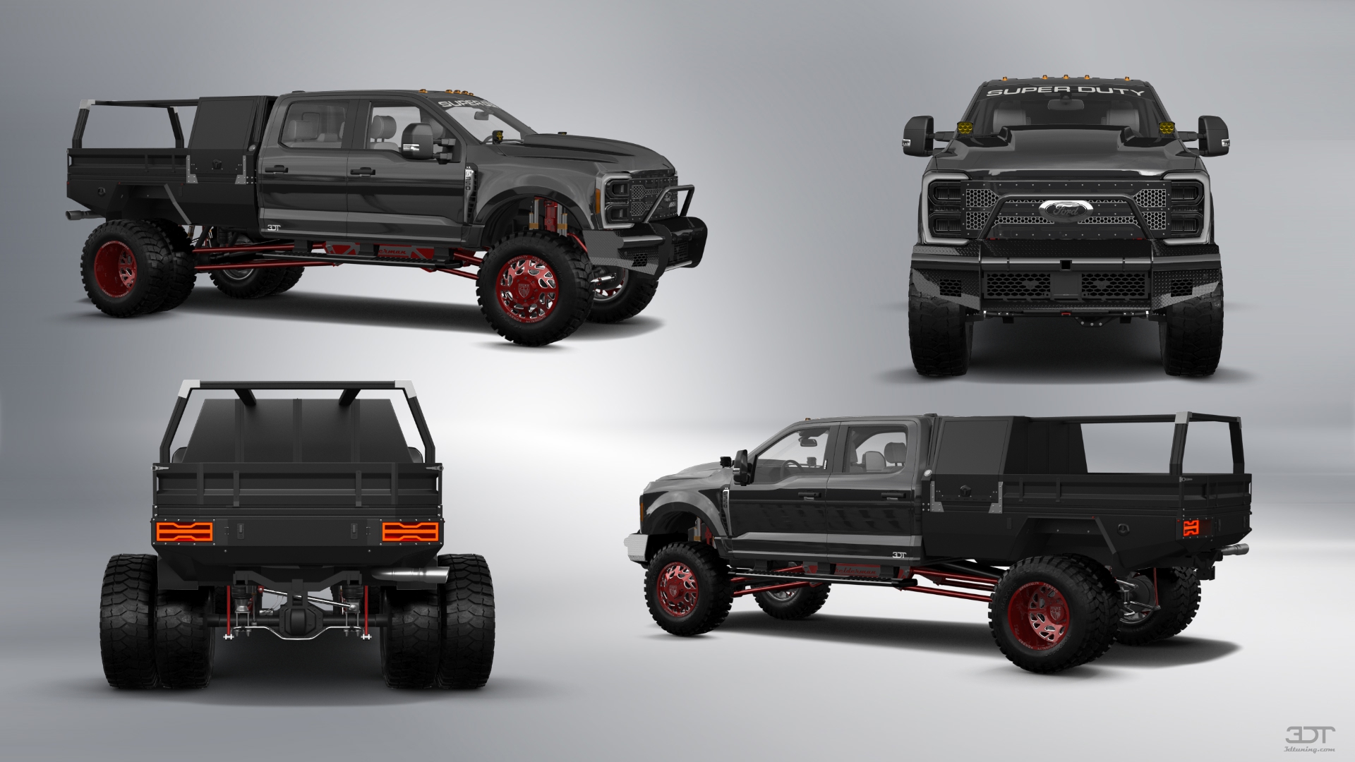 Ford F-350 DRW Crew Cab 4 Door pickup truck 2023 tuning