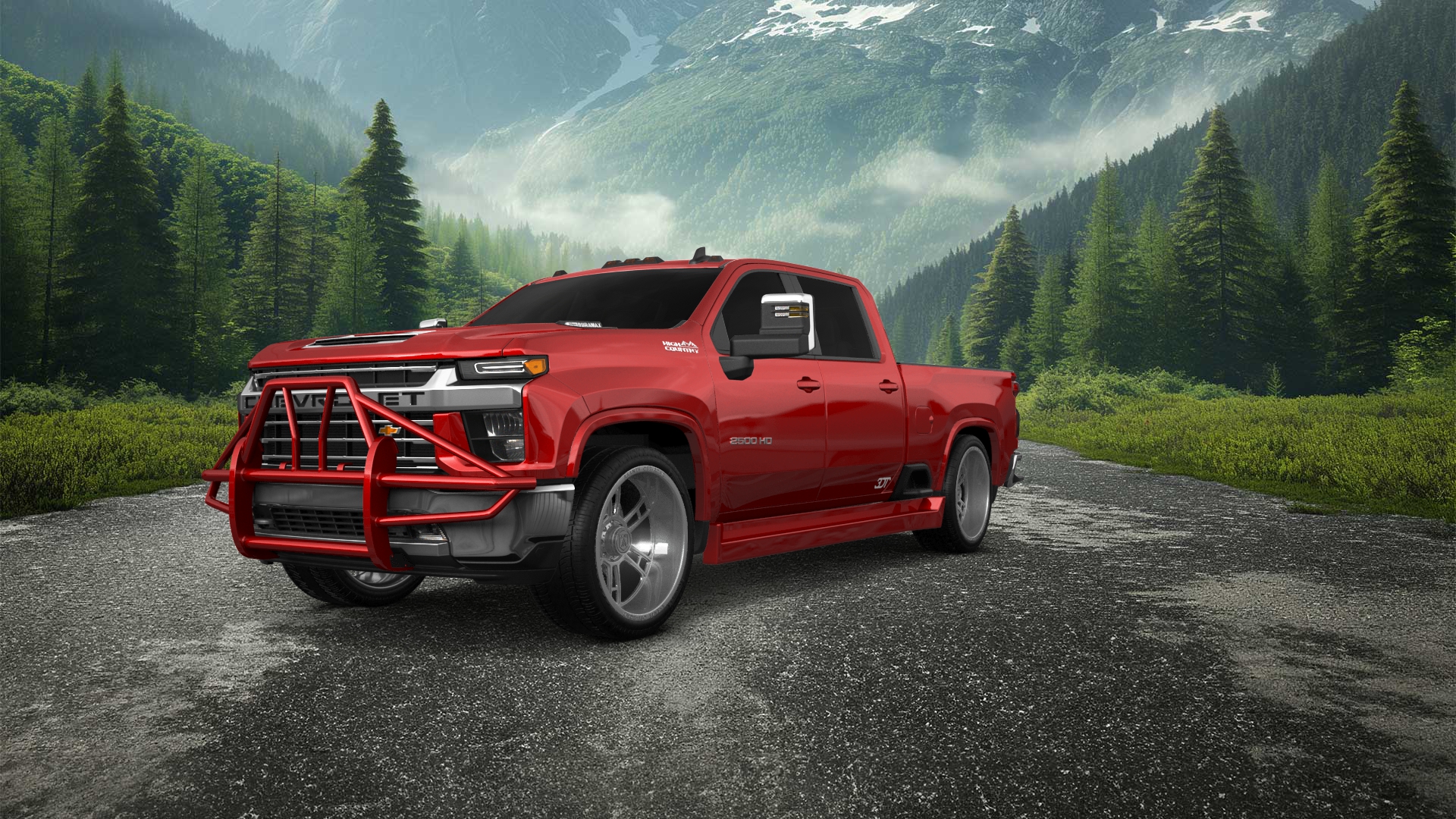 Chevrolet Silverado 2500 HD 4 Door pickup truck 2020 tuning