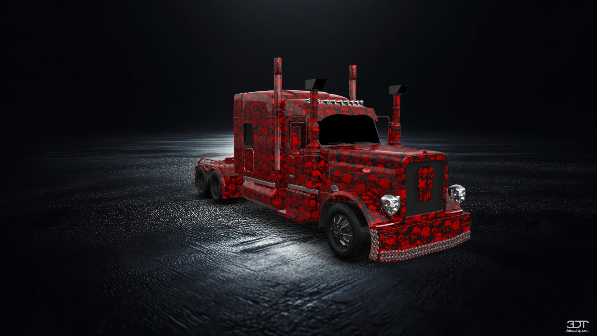 Peterbilt 589 Sleeper Cab Truck 2024 tuning