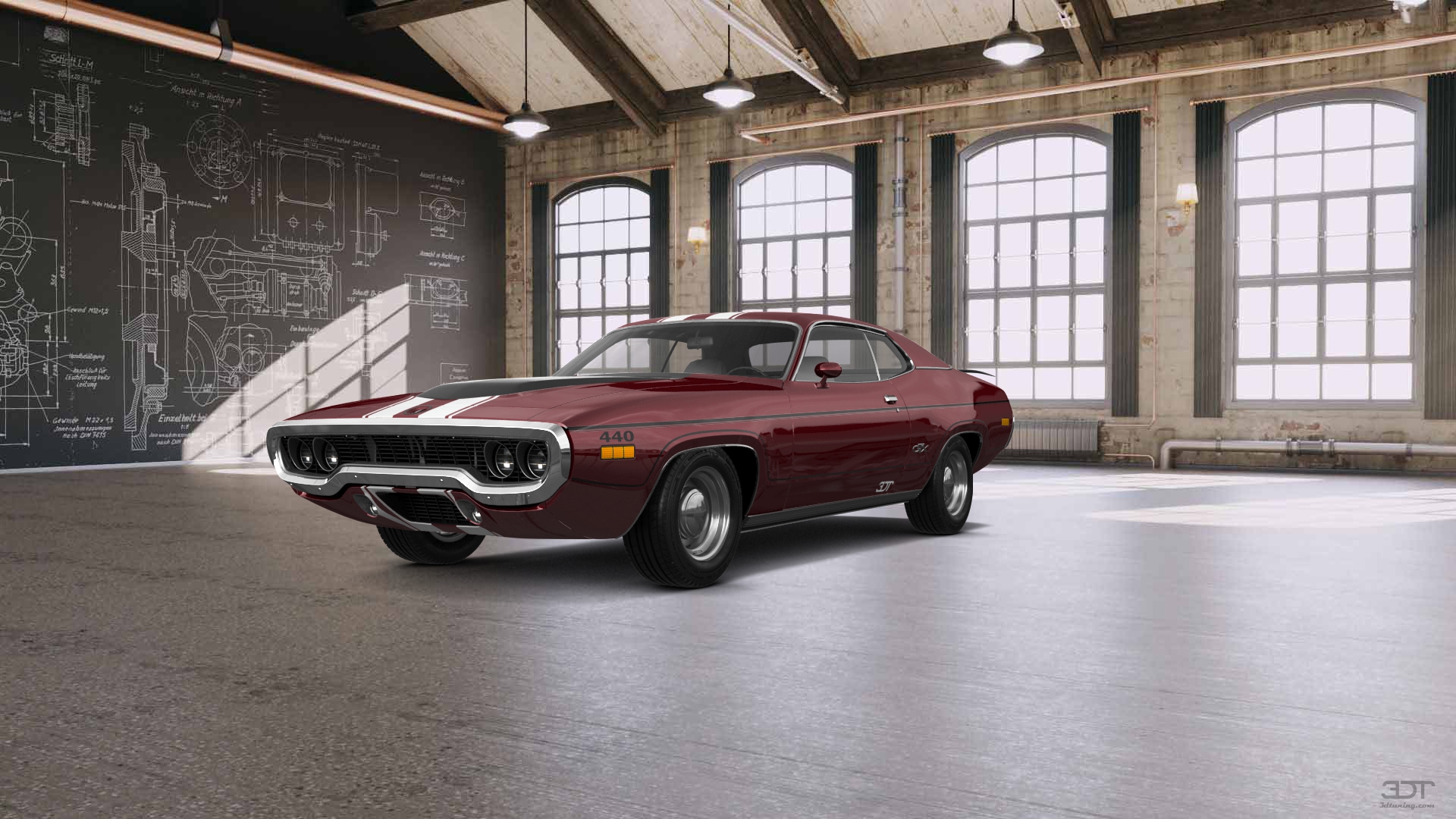 Plymouth GTX 2 Door Hardtop 1971