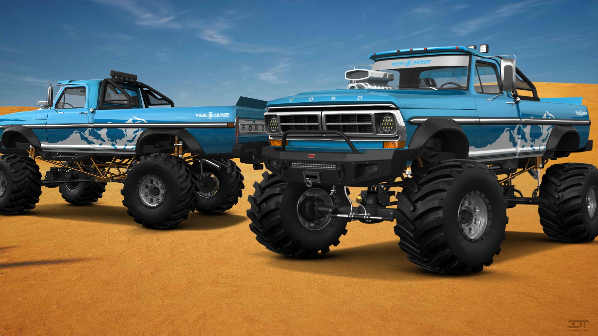 Ford F-250 2 Door pickup truck 1971