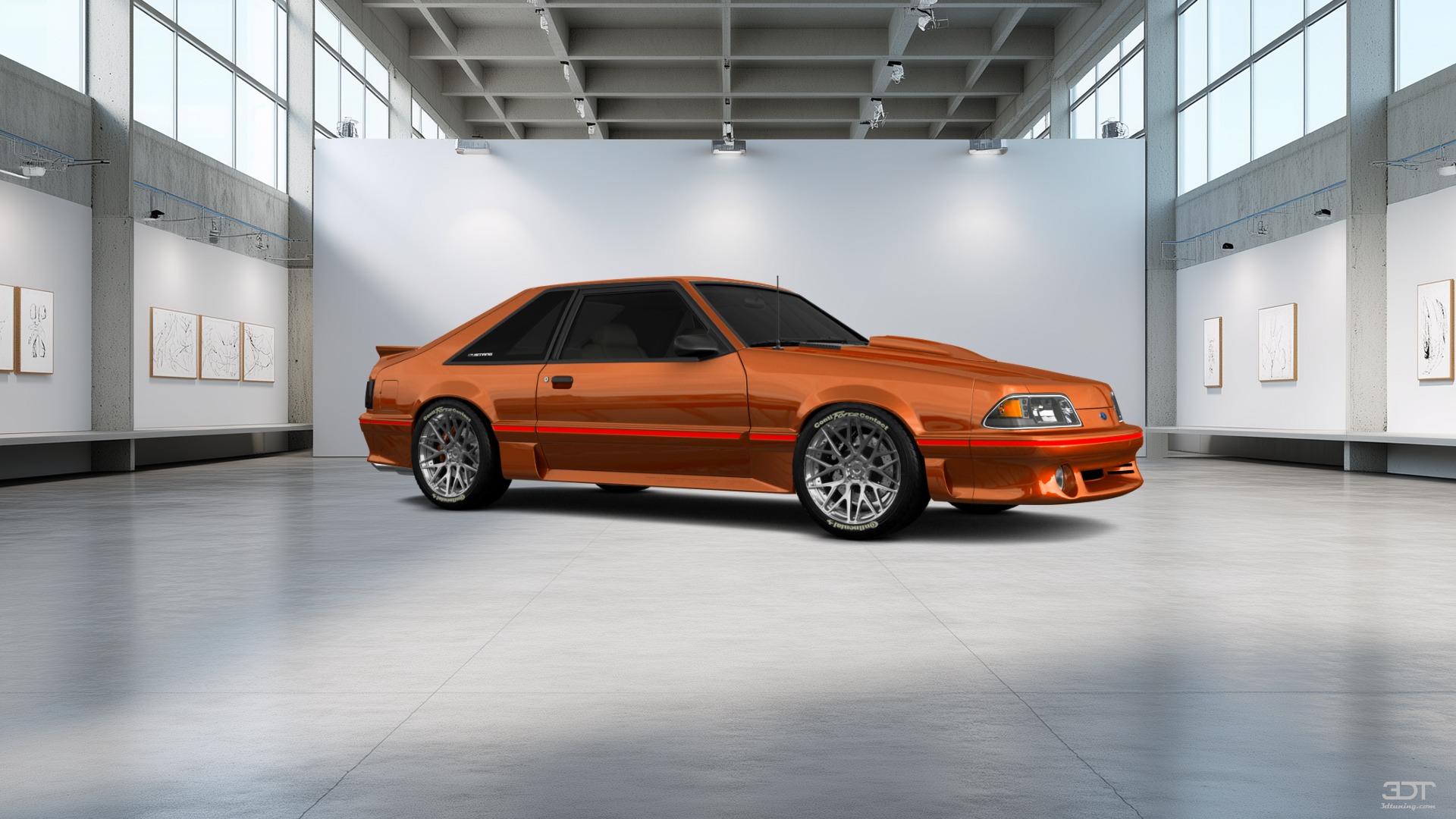 Ford Mustang 3 Door Hatchback 1988