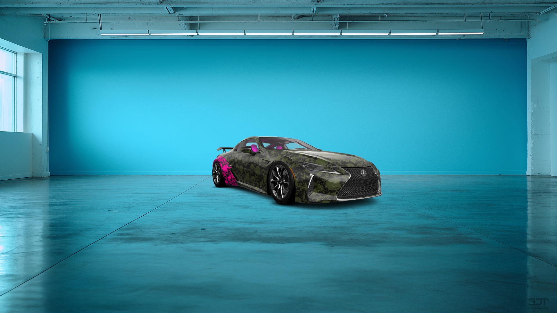 Lexus LC500 2 door fastback coupe 2017 tuning