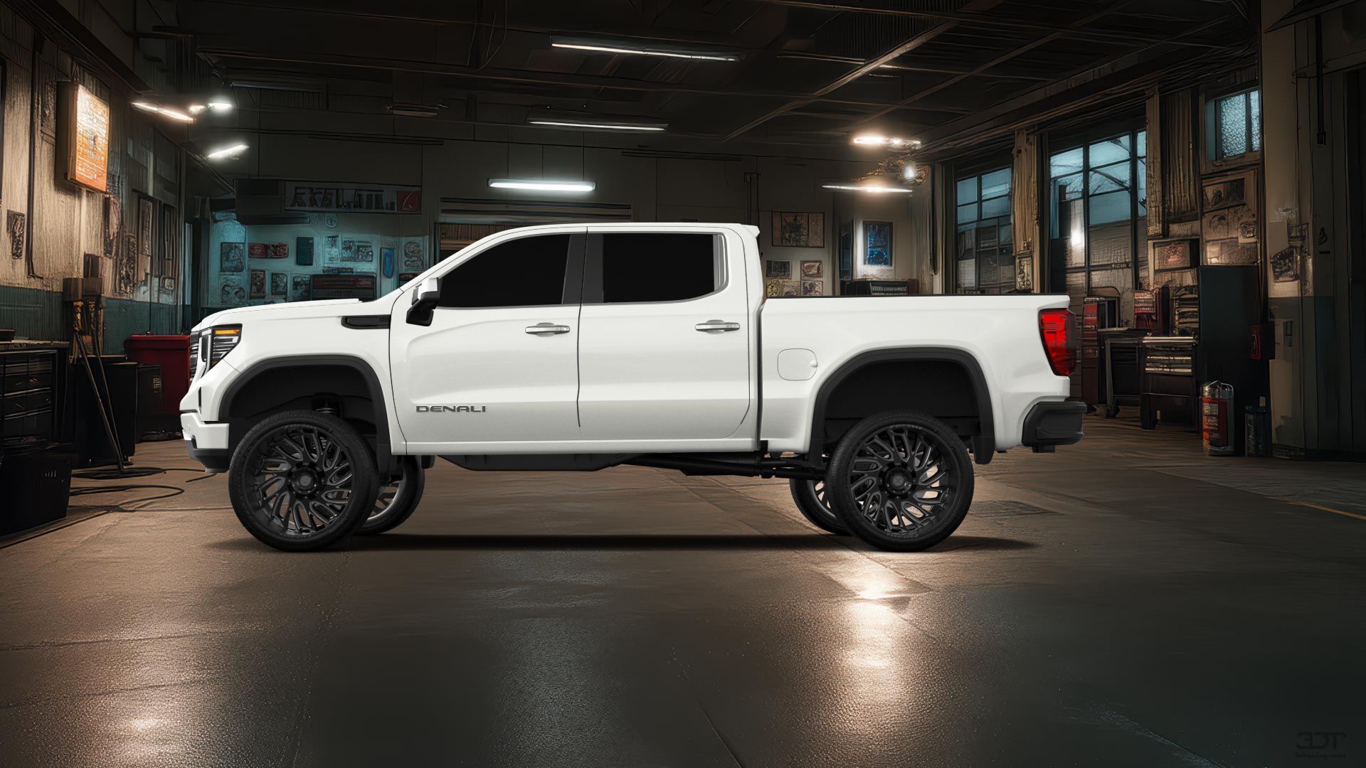 GMC Sierra 1500 Crew Cab 5.8 ft box 4 Door pickup truck 2023 tuning
