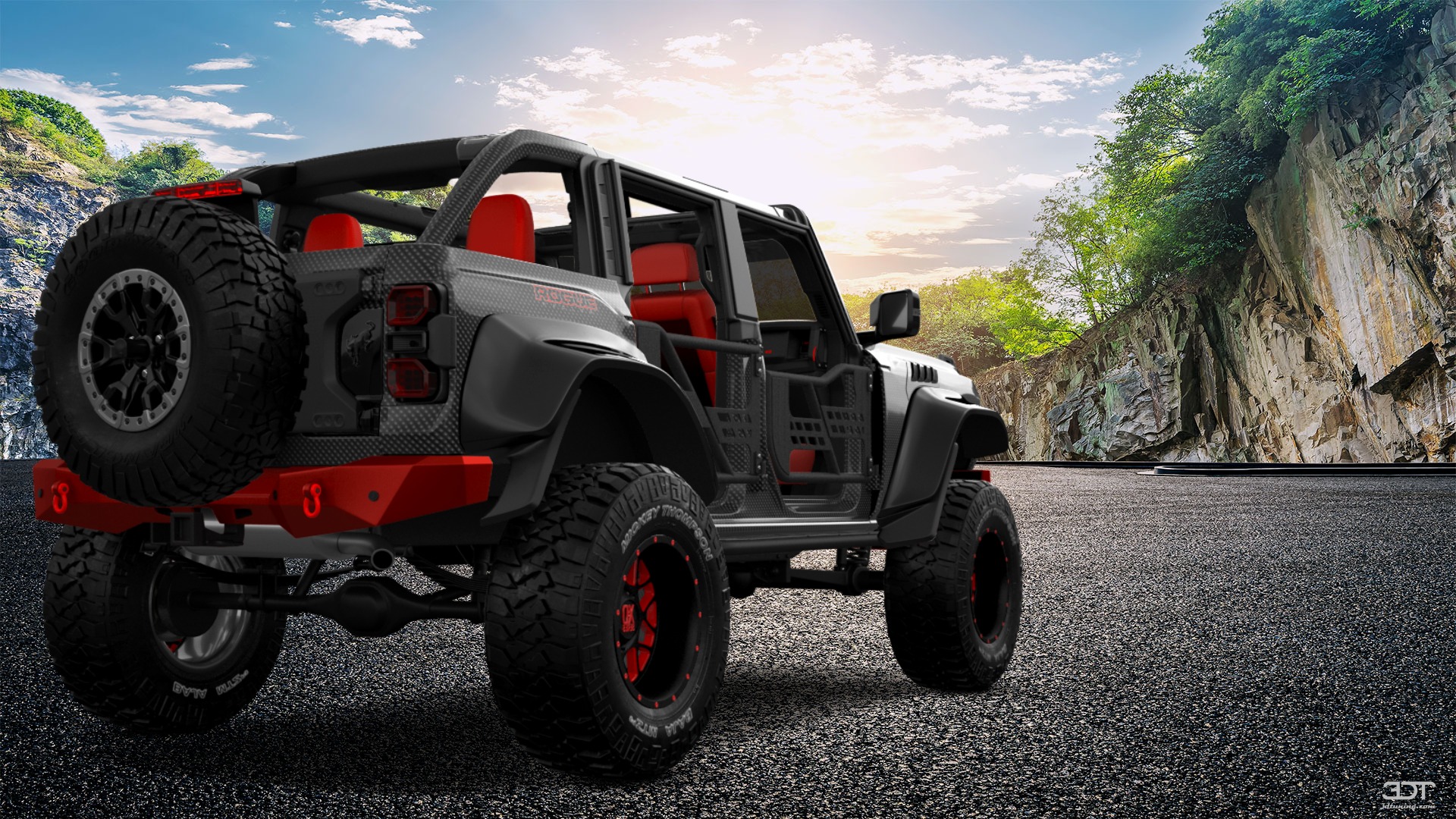 Ford Bronco Raptor 4 Door pickup truck 2022 Images