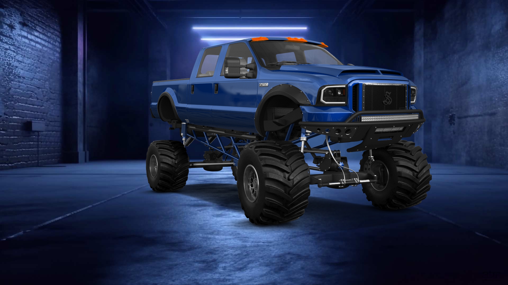 Ford F-250 Crew Cab 4 Door pickup truck 1999 tuning