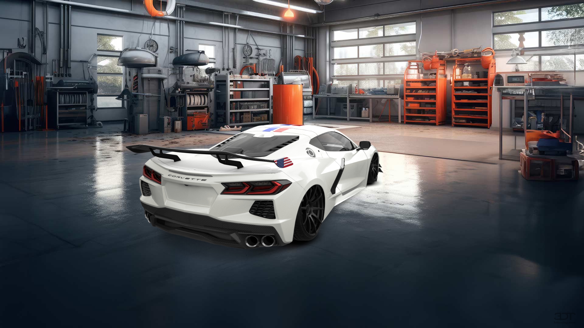 Chevrolet Corvette 2 door targa top 2020 tuning