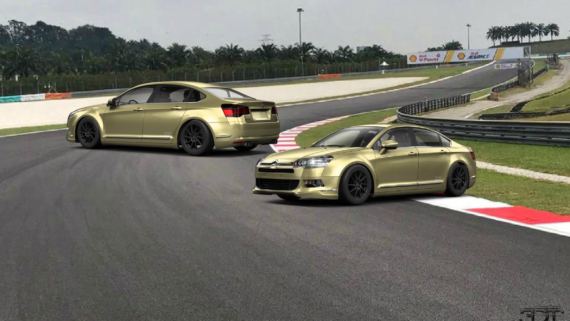 Citroen C5 Sedan 2009 tuning