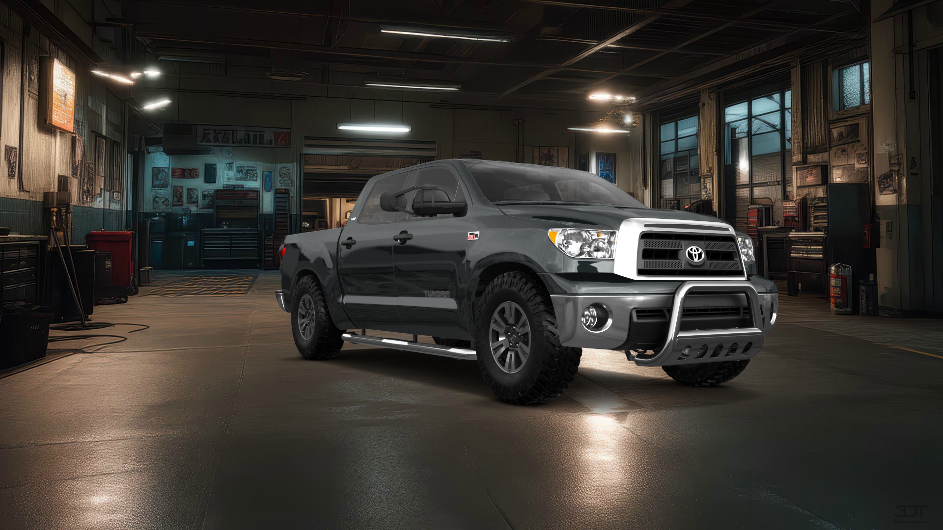 Toyota Tundra 5.5 ft box 4 Door pickup truck 2007 tuning