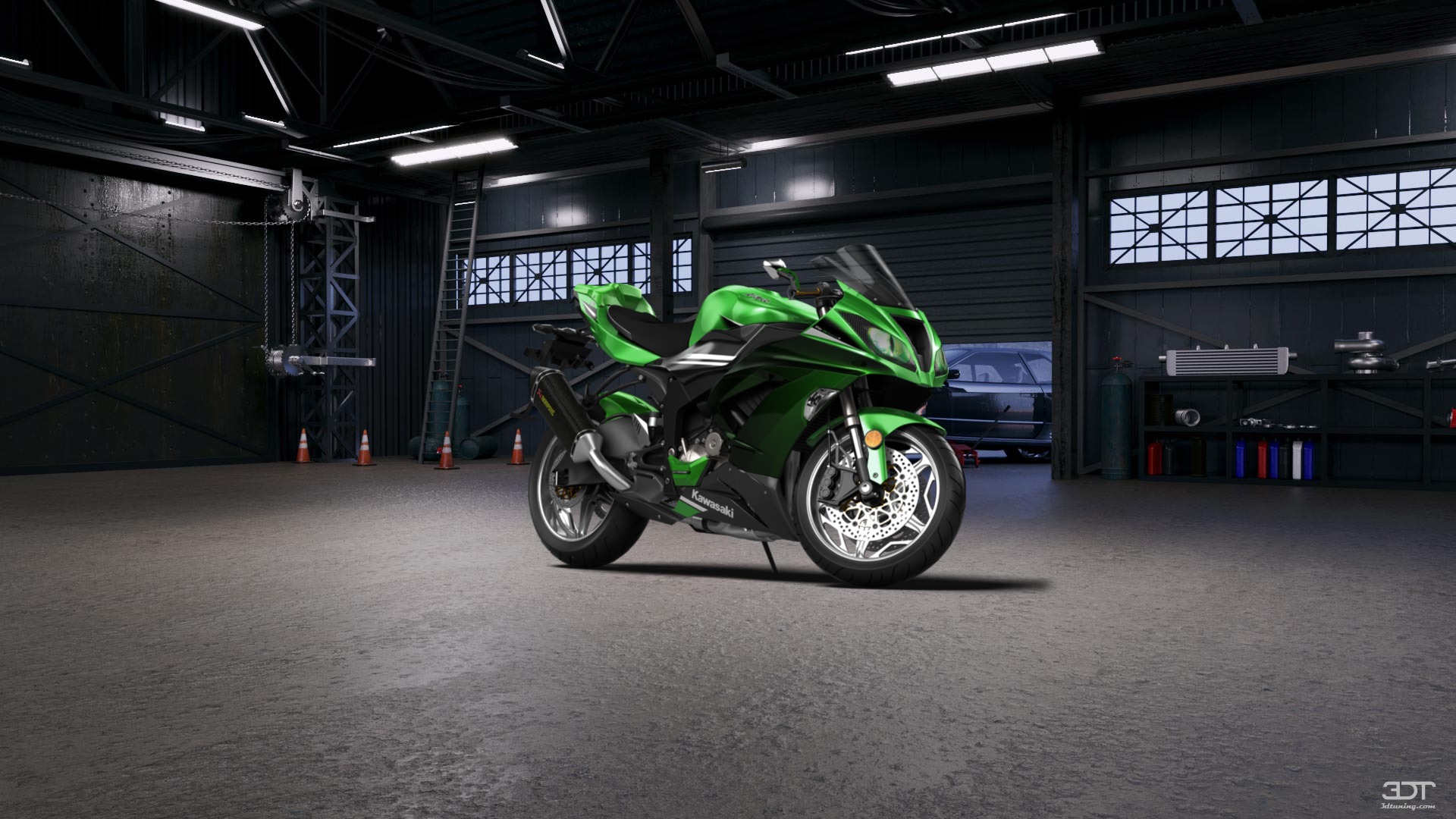 Kawasaki Ninja ZX 6R Sport Bike 2015