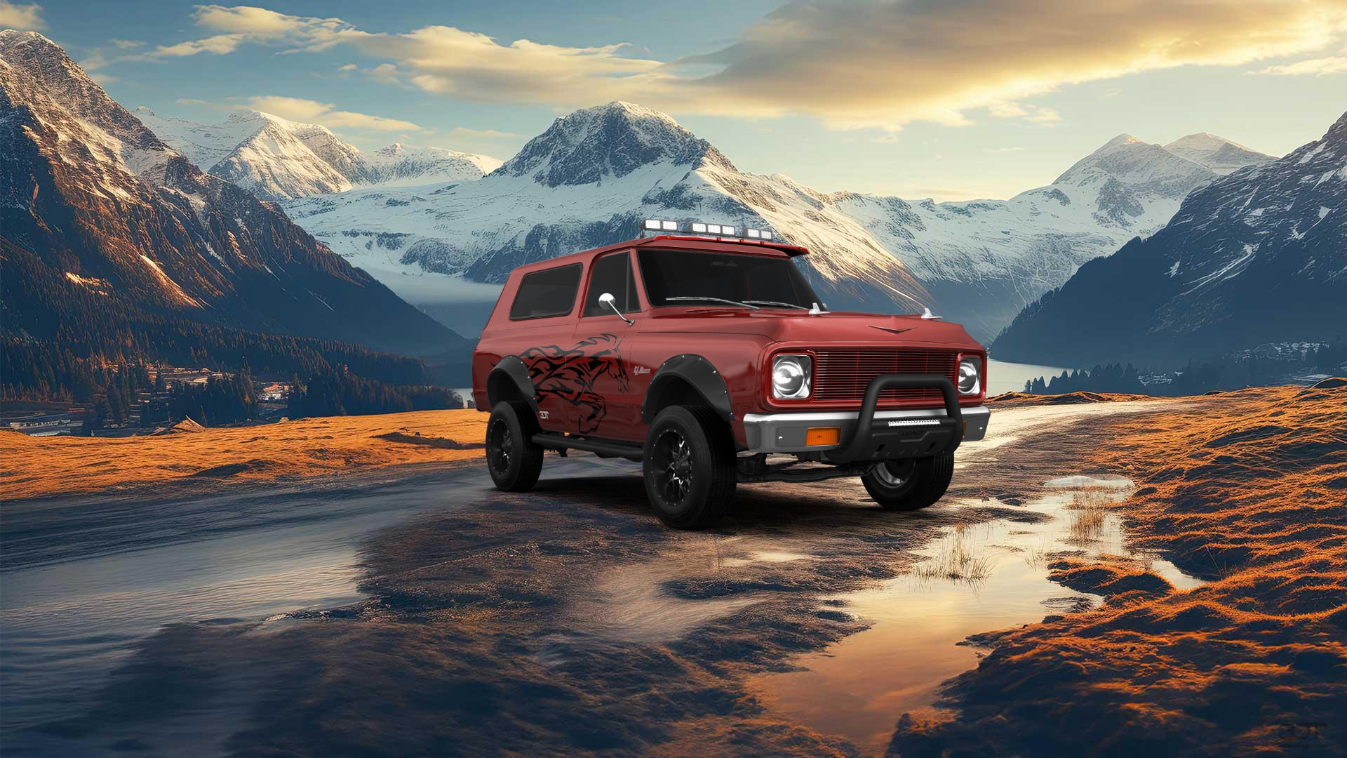 Chevrolet K5 Blazer 2 Door pickup truck 1969 tuning