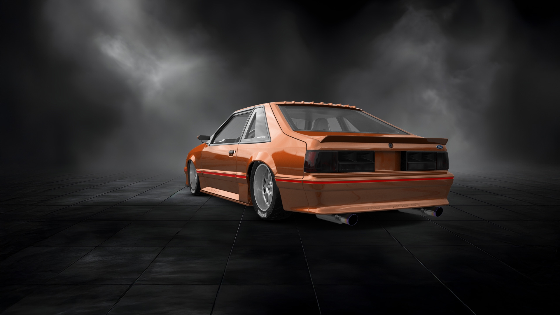 Ford Mustang 3 Door Hatchback 1988 tuning