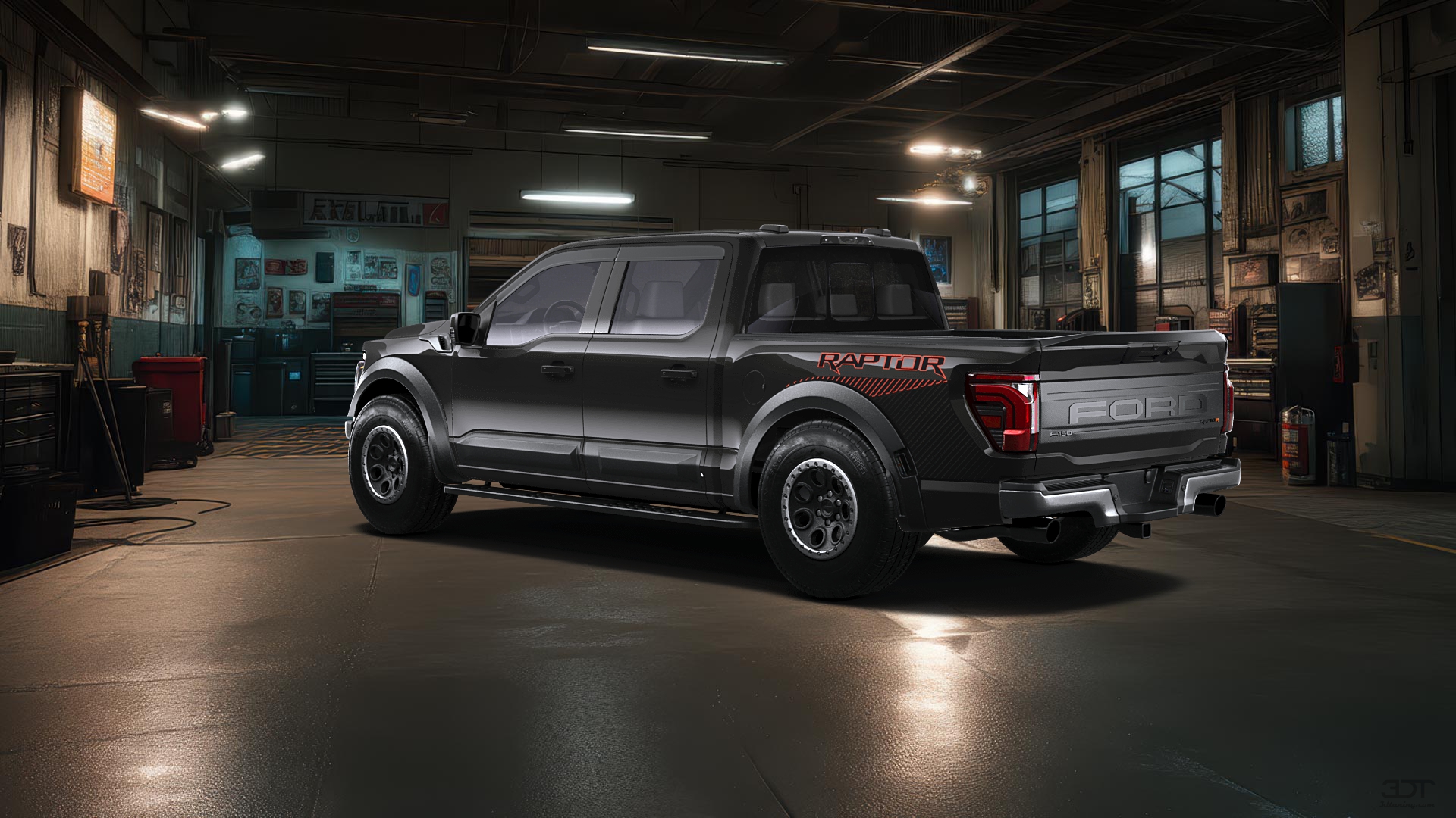 Ford F-150 Raptor 4 Door pickup truck 2024 tuning