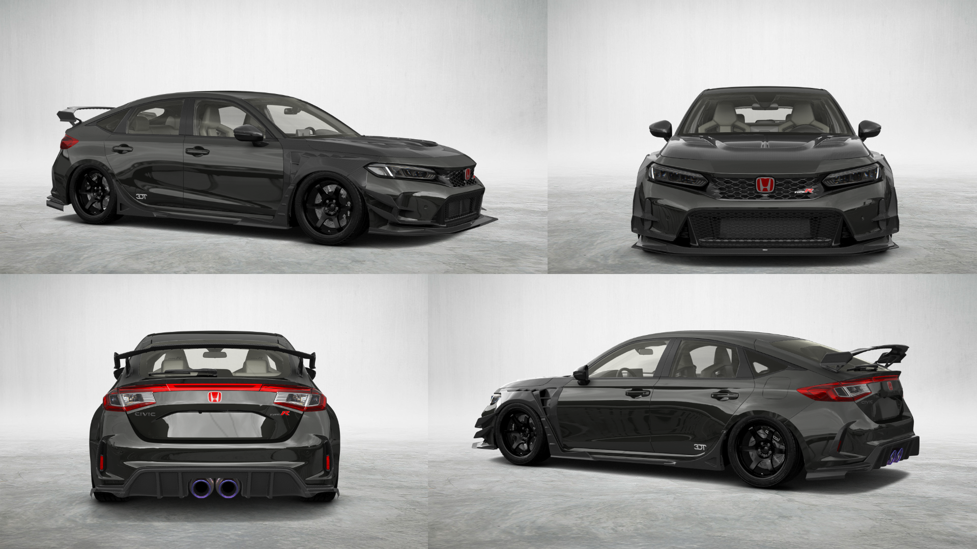 Honda Civic Type R 5 Door Liftback 2022 tuning