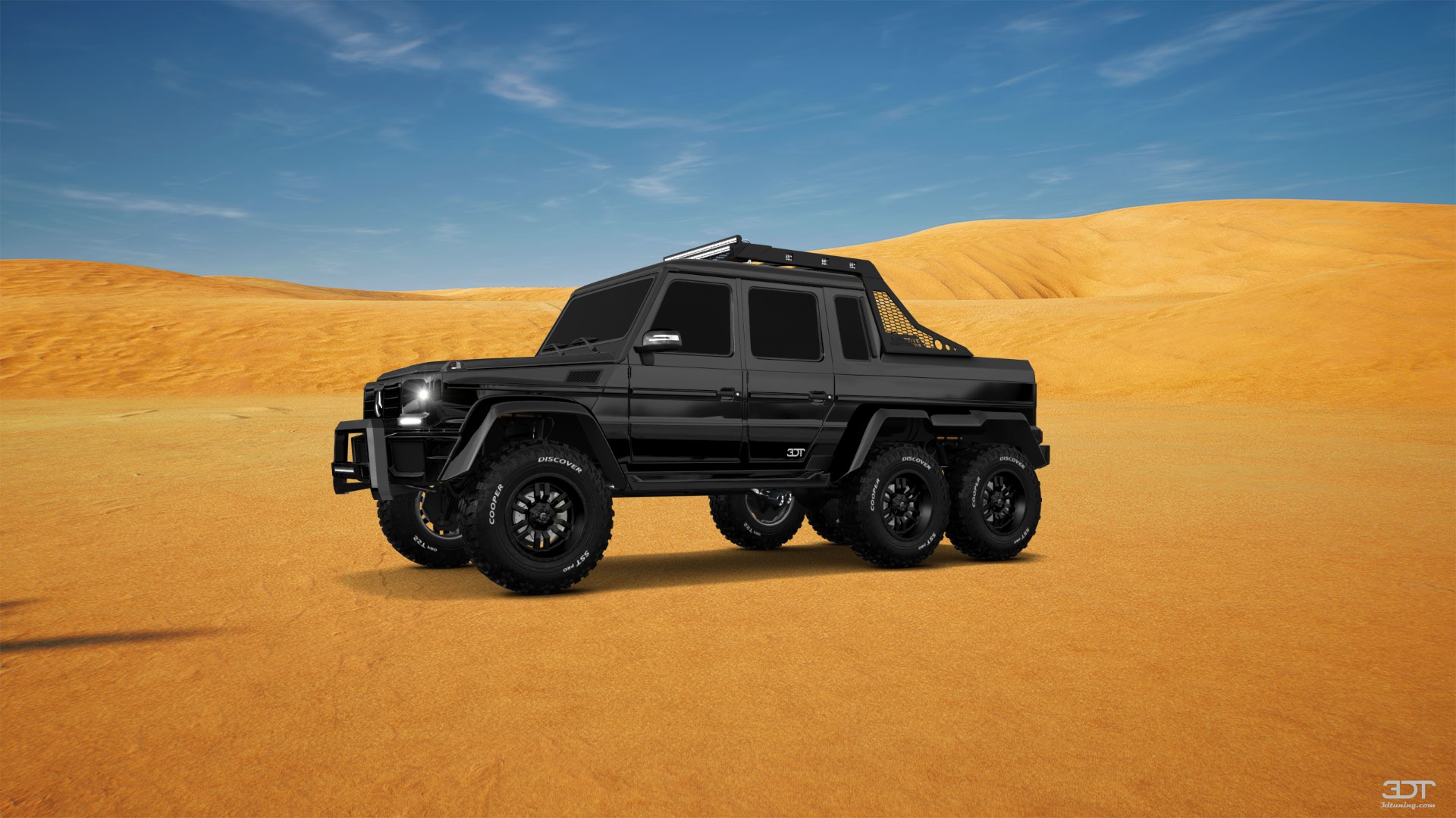 Mercedes G 63 AMG 6x6 4 Door pickup truck 2013