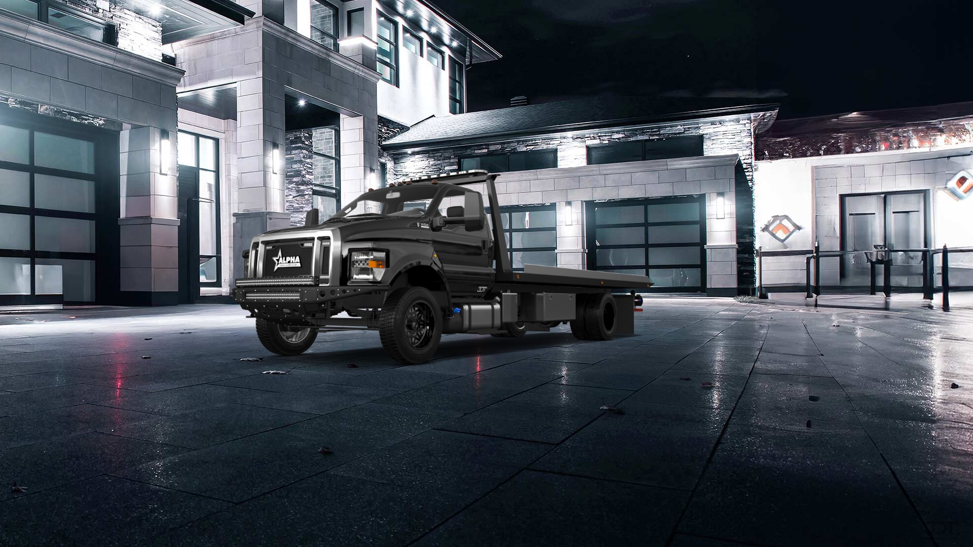 Ford F-650 Tow Truck Pickup 2016
