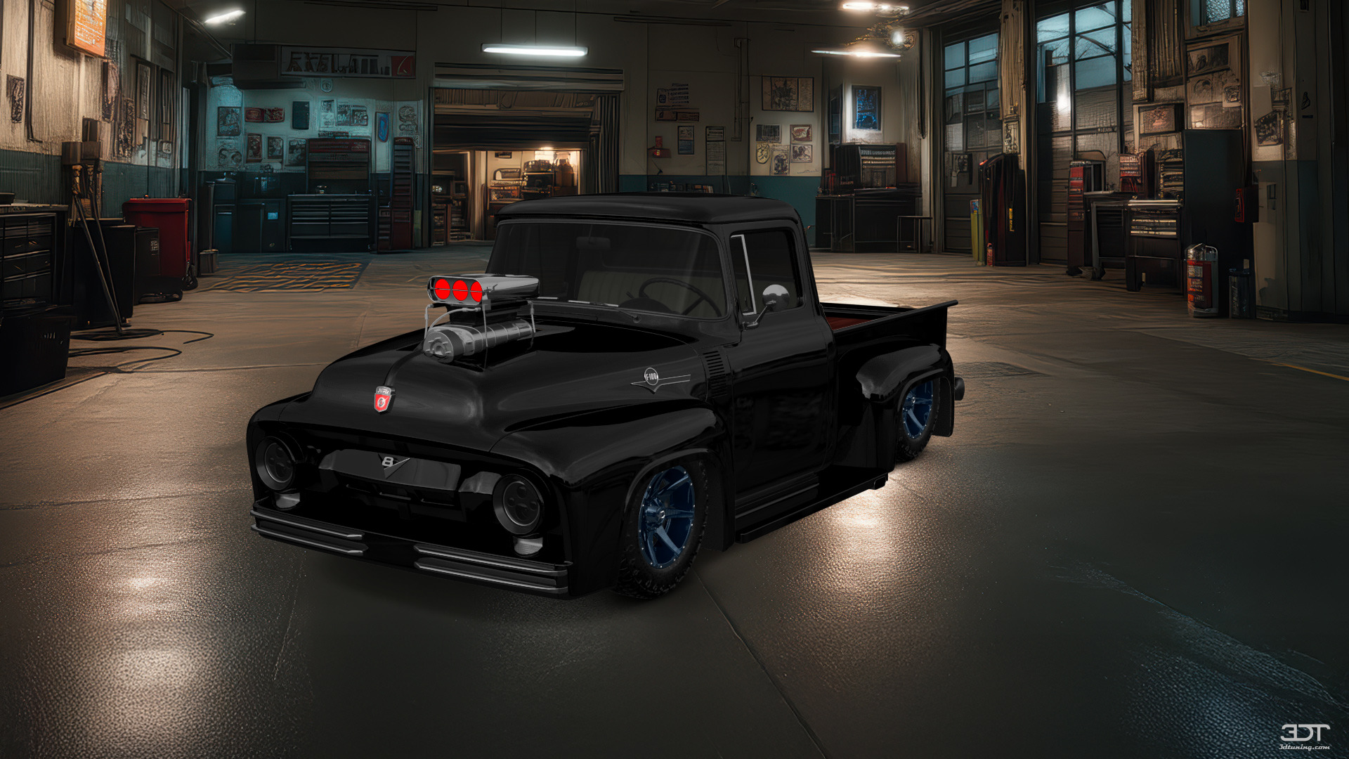 Ford F-100 2 Door truck 1956 Images