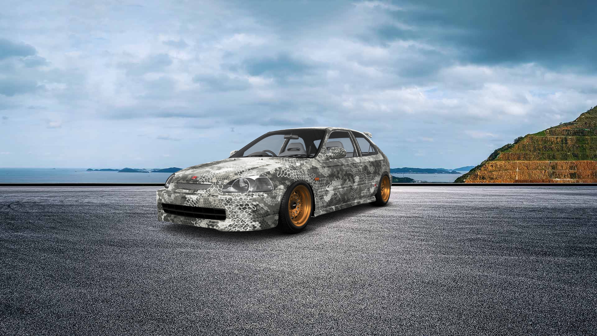 Honda Civic 3 Door Hatchback 1997 tuning