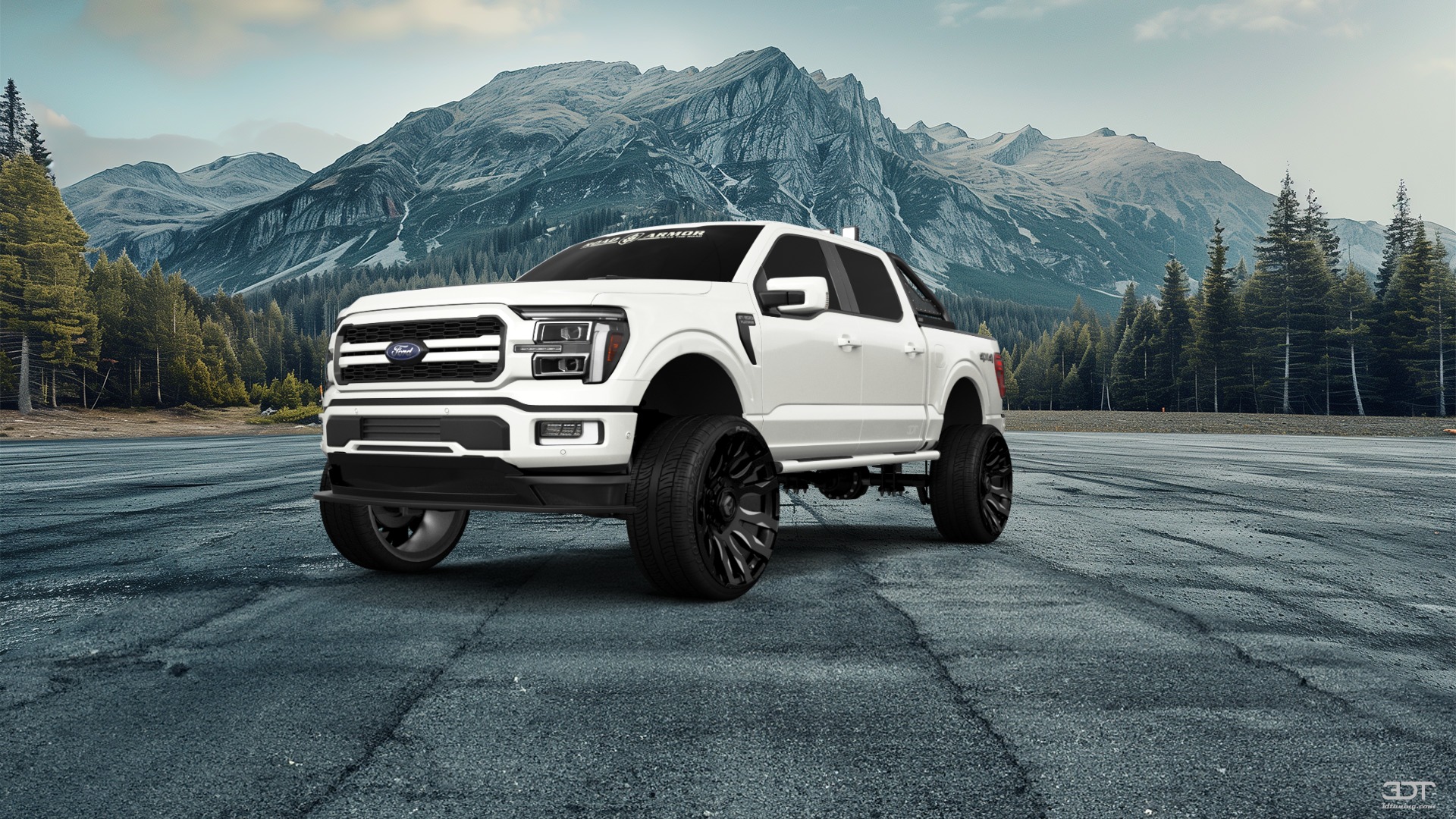 Ford F-150 SuperCrew 4 Door pickup truck 2024 Images