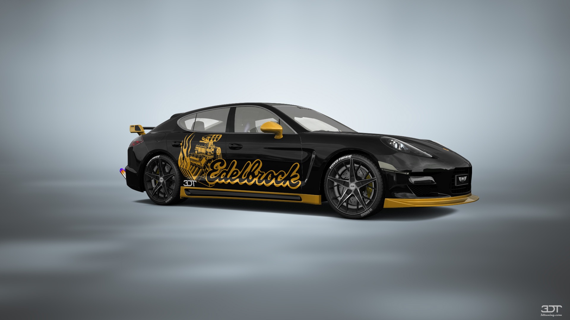 Porsche Panamera 4 door fastback saloon 2011