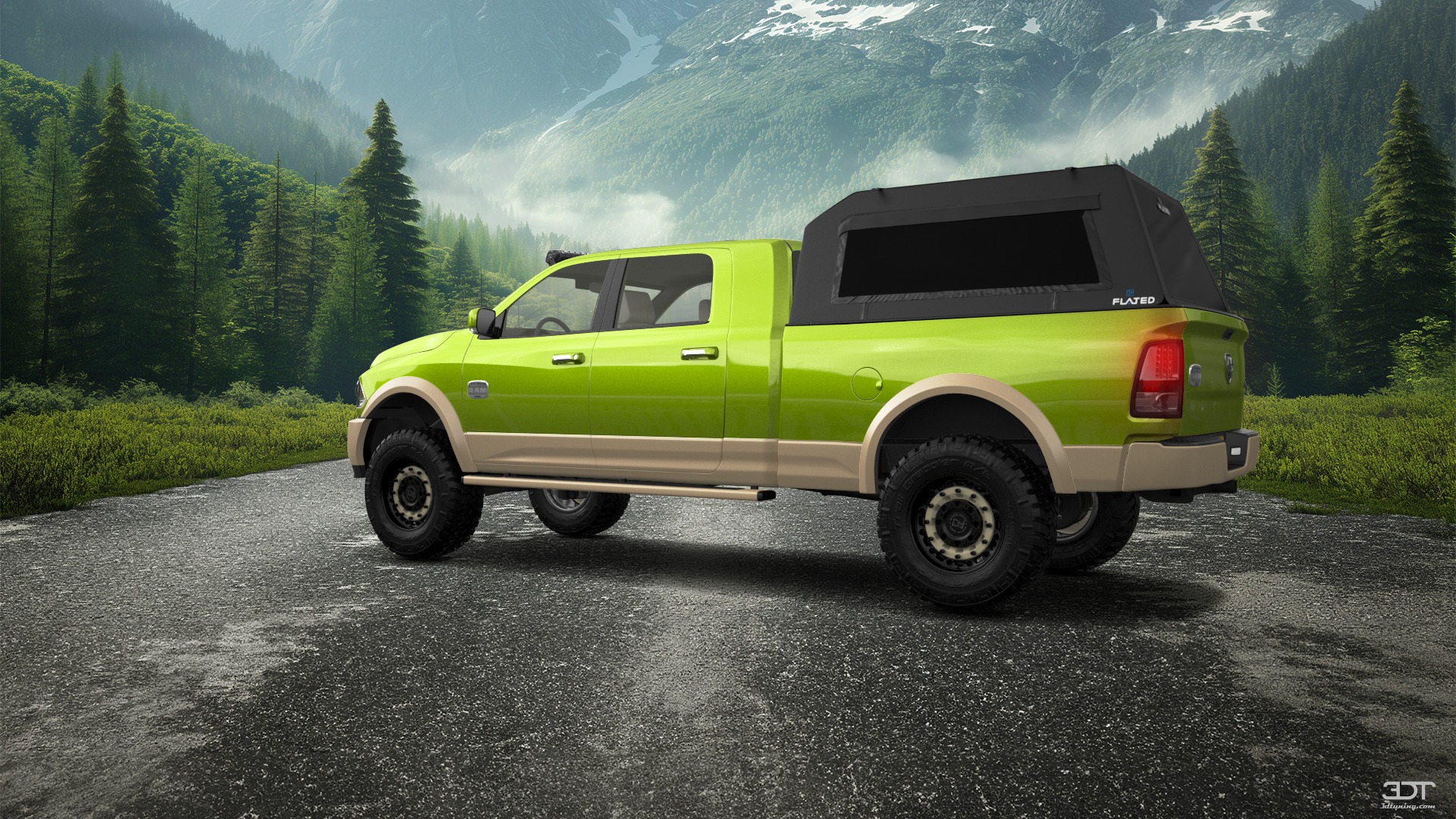Dodge Ram 2500 Mega Cab 6.4 ft box 4 Door pickup truck 2010