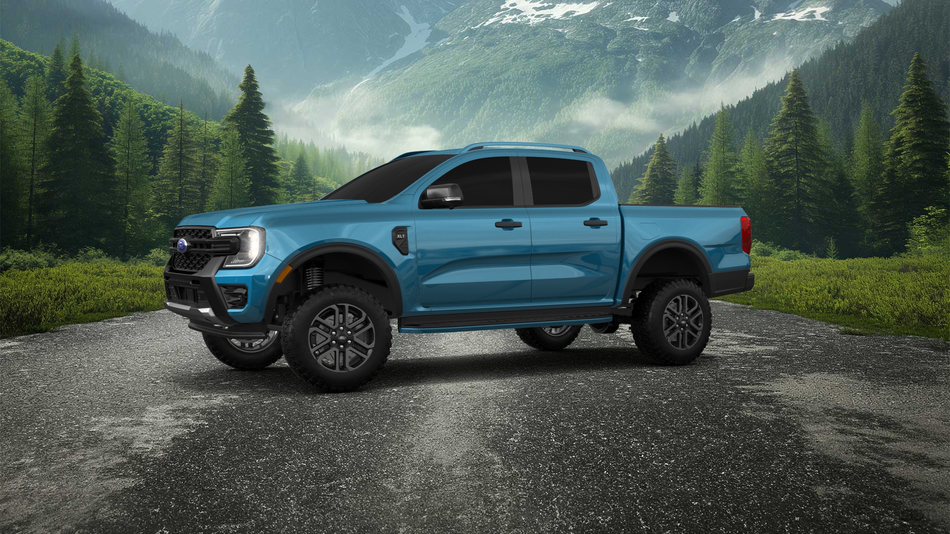 Ford Ranger 4 Door pickup truck 2022