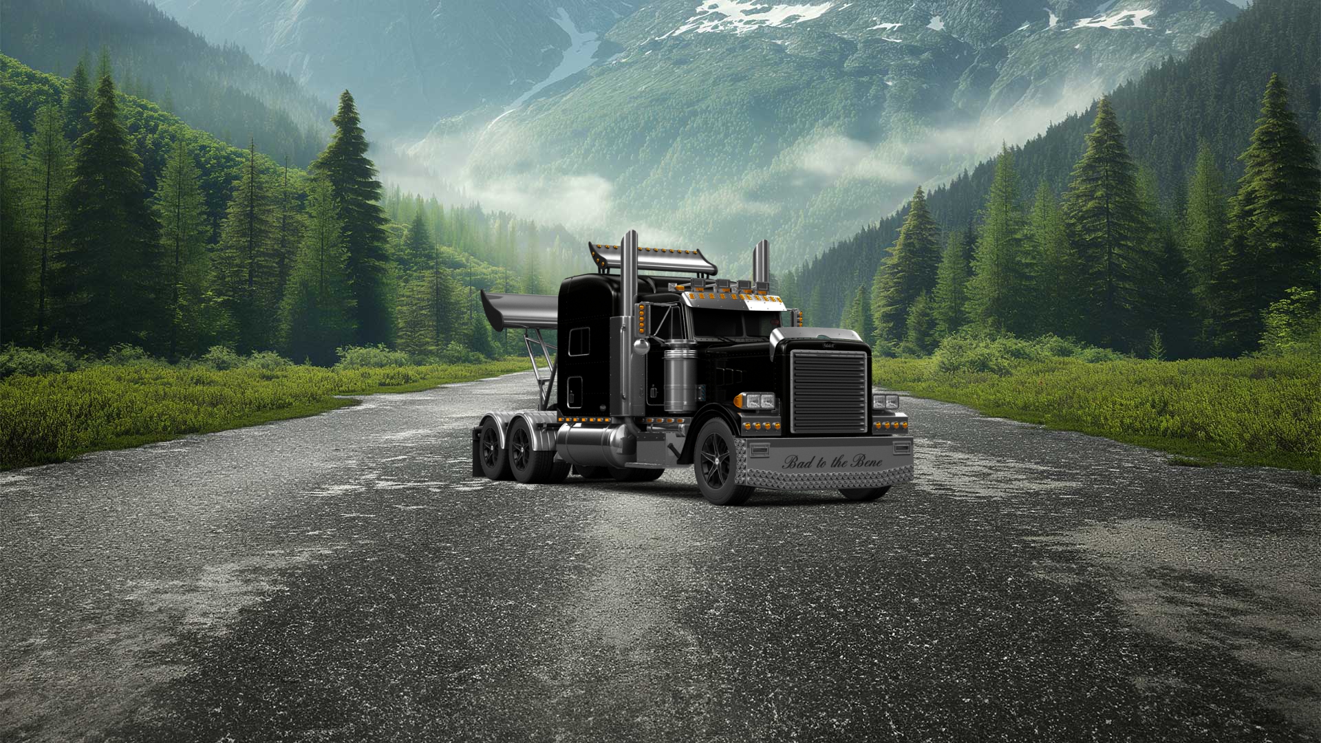 Peterbilt 359 Truck 1987 tuning