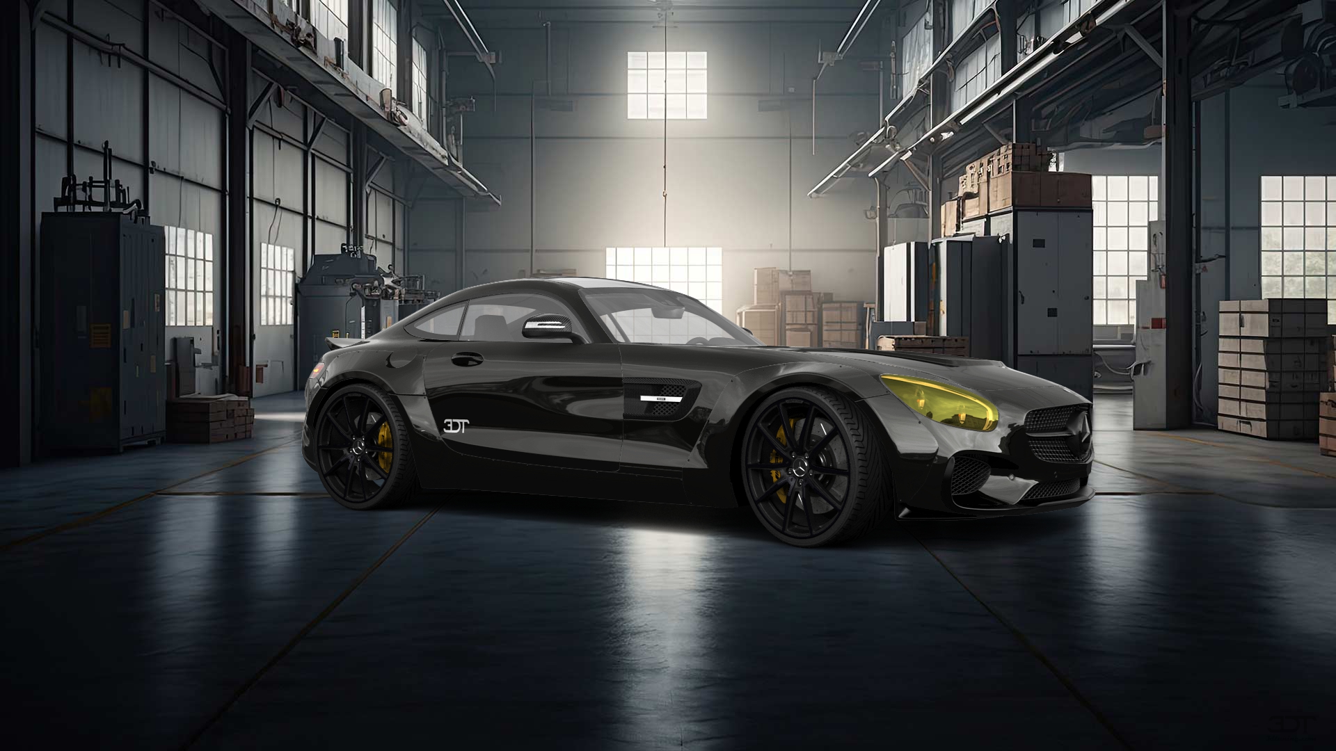 Mercedes AMG GT 2 door fastback coupe 2016