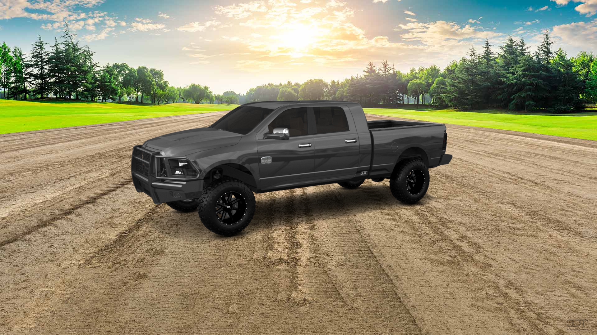Dodge Ram 2500 Mega Cab 6.4 ft box 4 Door pickup truck 2010