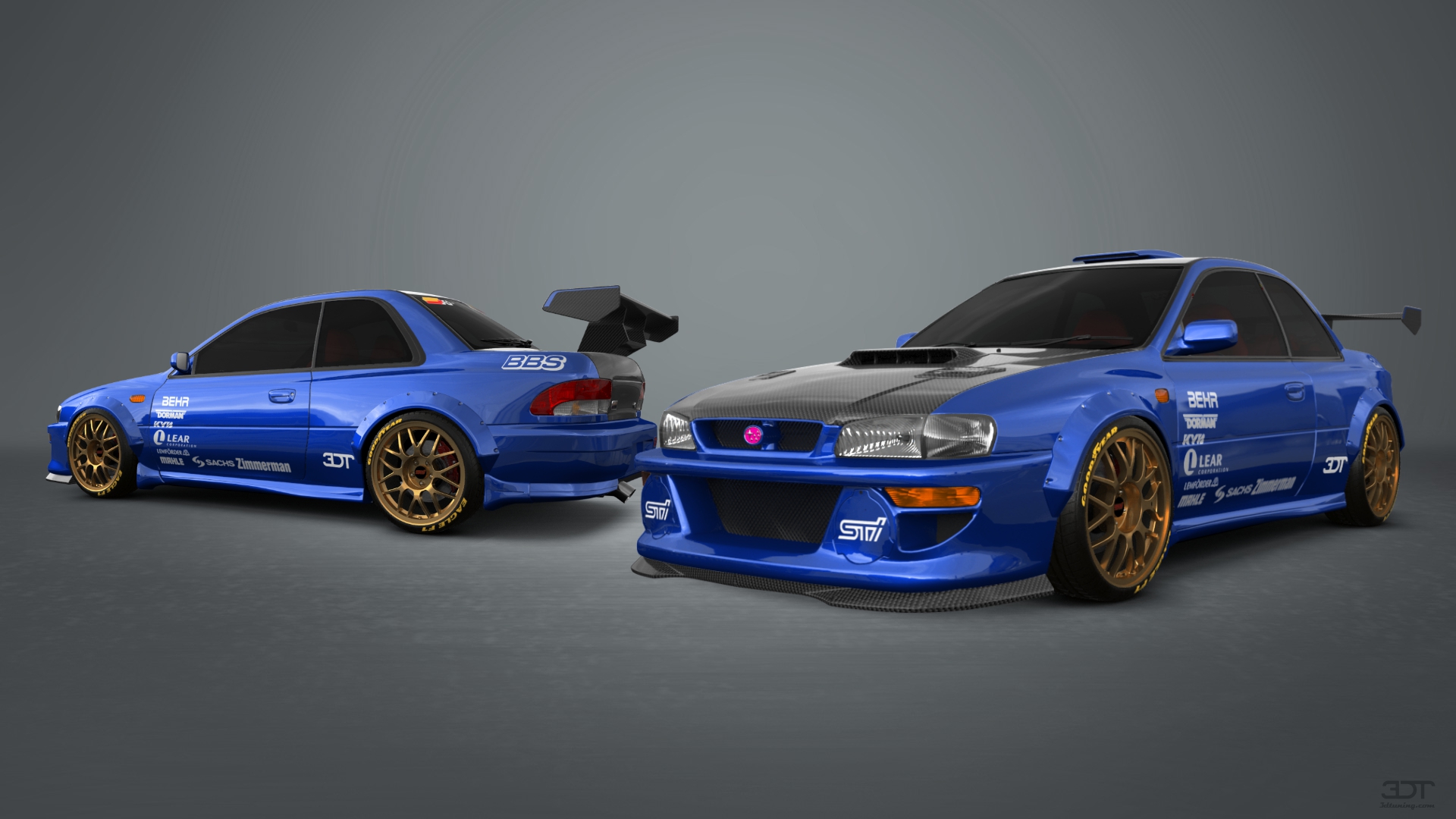 Subaru Impreza WRX STI 22B 2 Door Coupe 2000