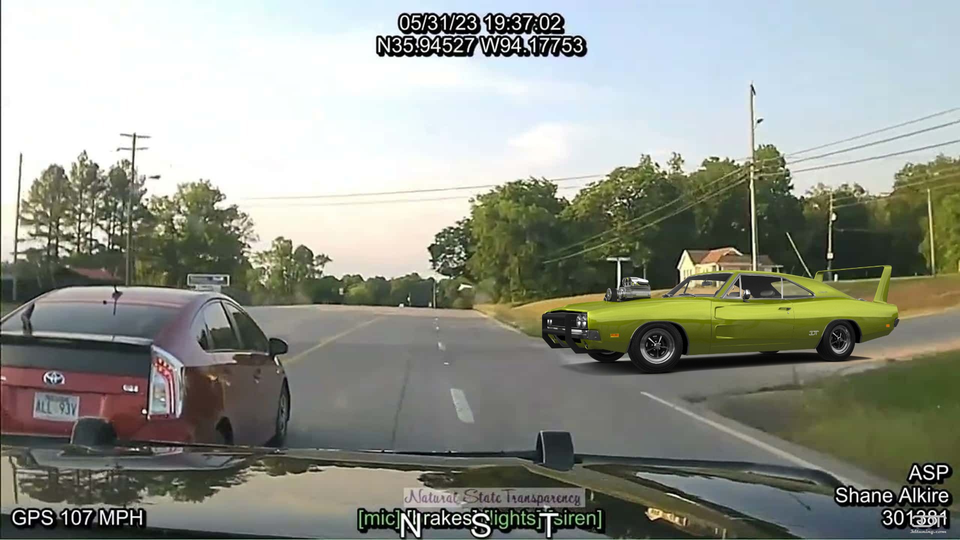 Dodge Charger 2 Door Coupe 1969