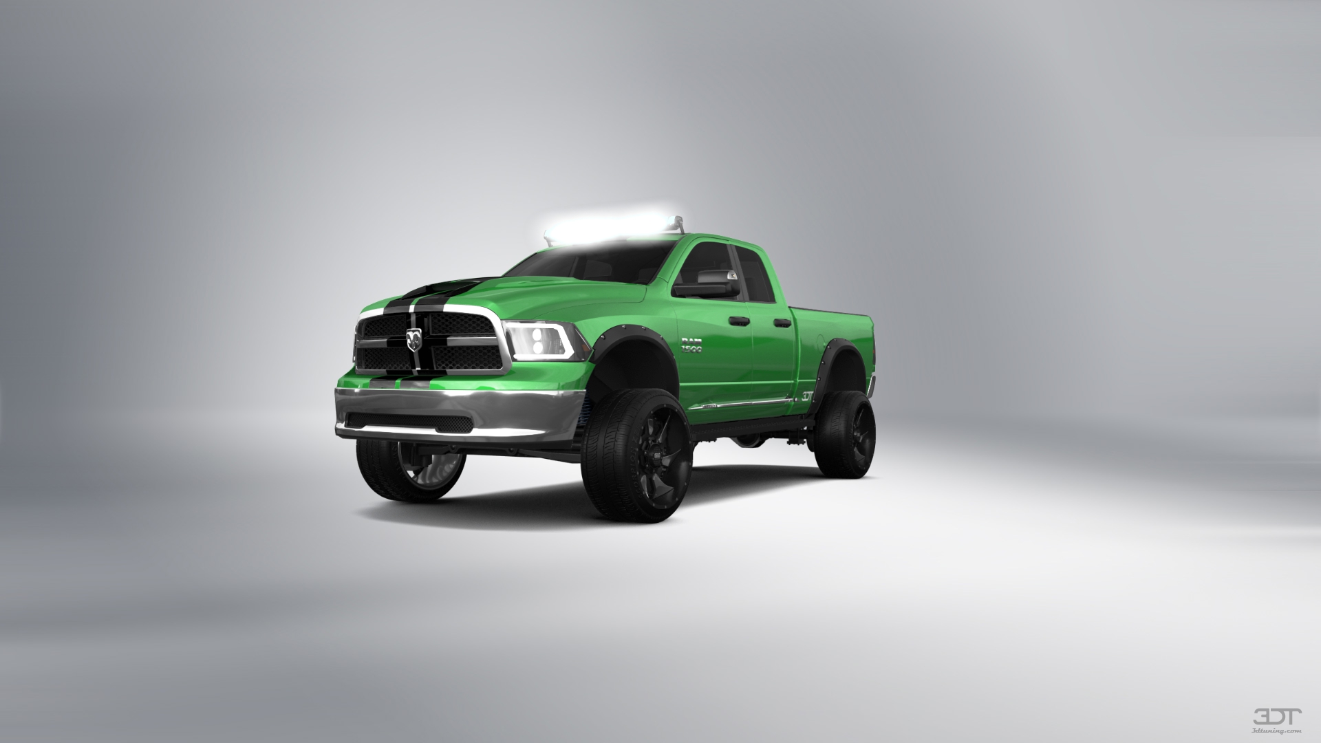 Dodge Ram 1500 6.4' box Extended Cab 4 Door pickup truck 2009 tuning