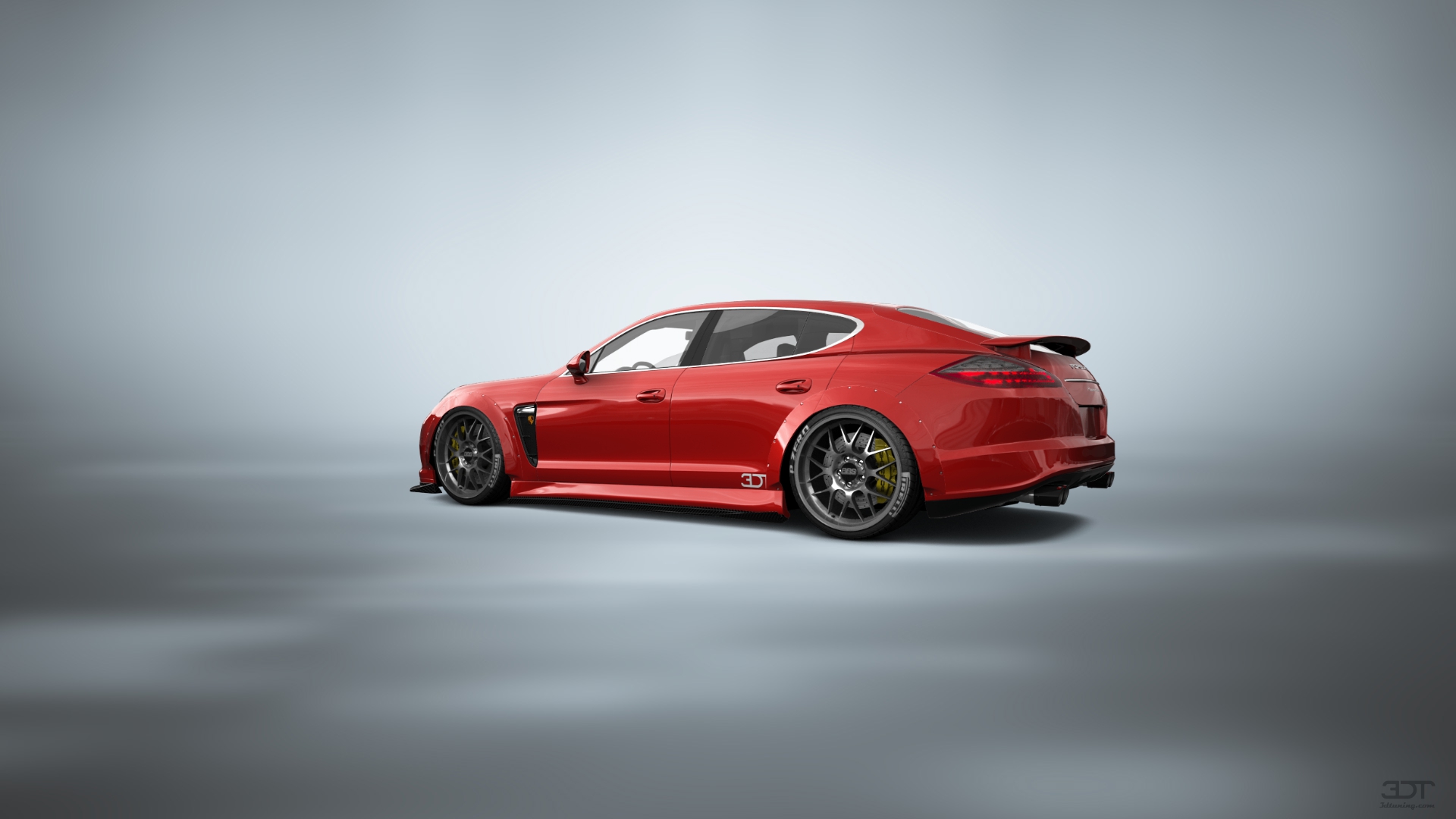 Porsche Panamera 4 door fastback saloon 2011