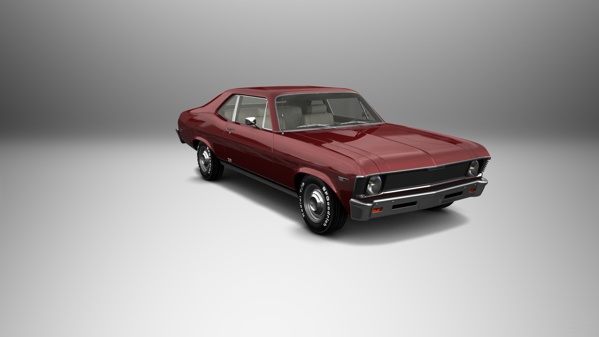 Chevrolet Chevy II Nova 2 Door Coupe 1968
