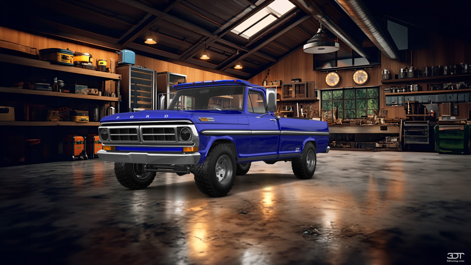 Ford F-250 2 Door pickup truck 1971