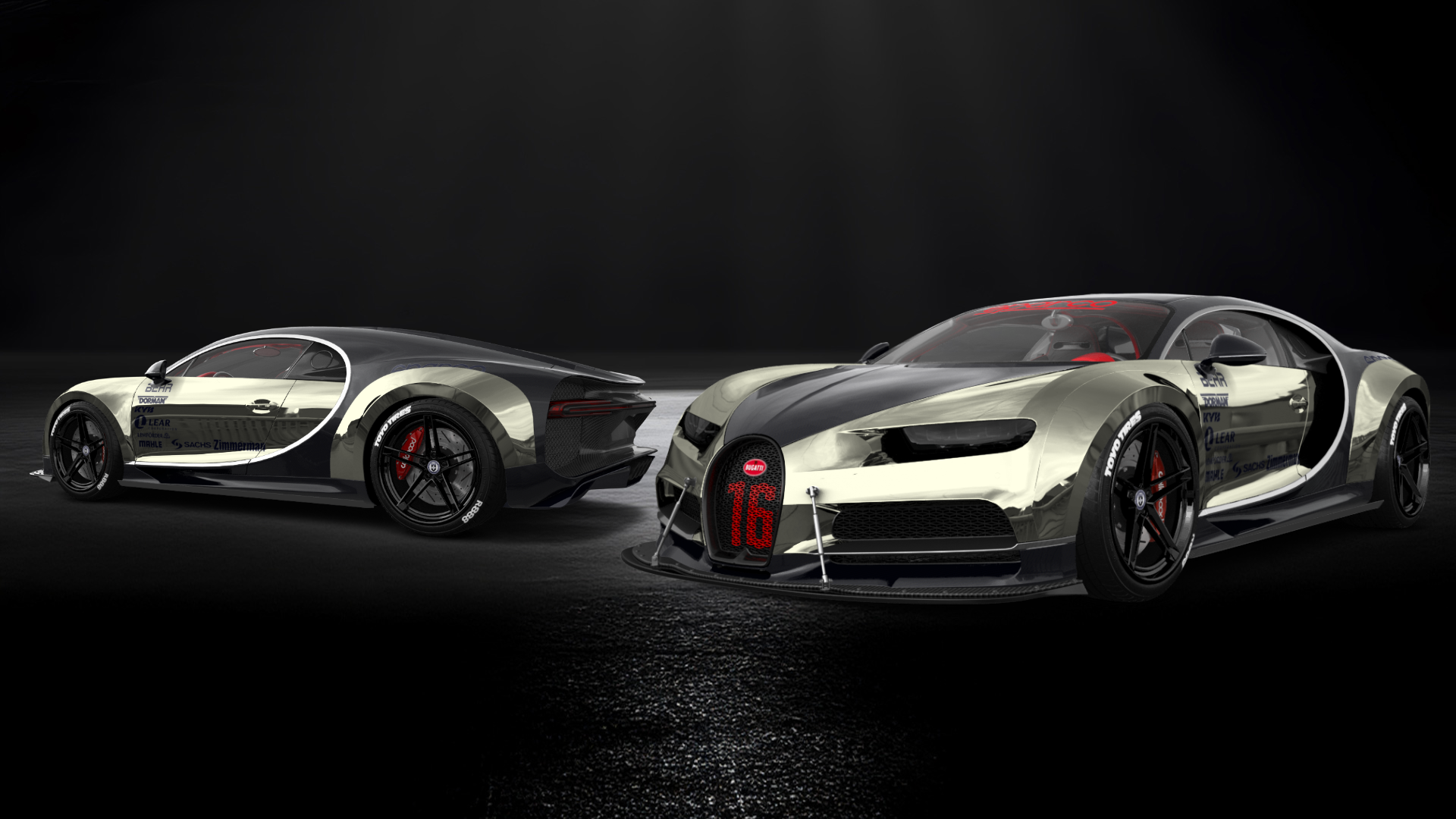 Bugatti Chiron 2 Door Coupe 2016