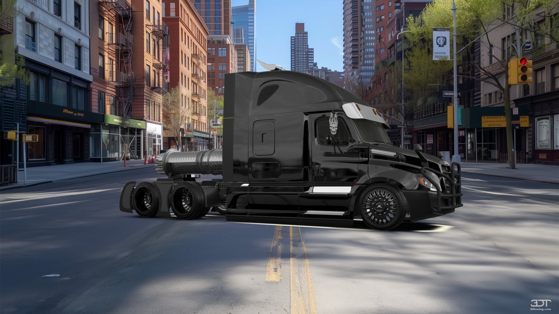 Freightliner Cascadia Sleeper Cab Truck 2018 tuning