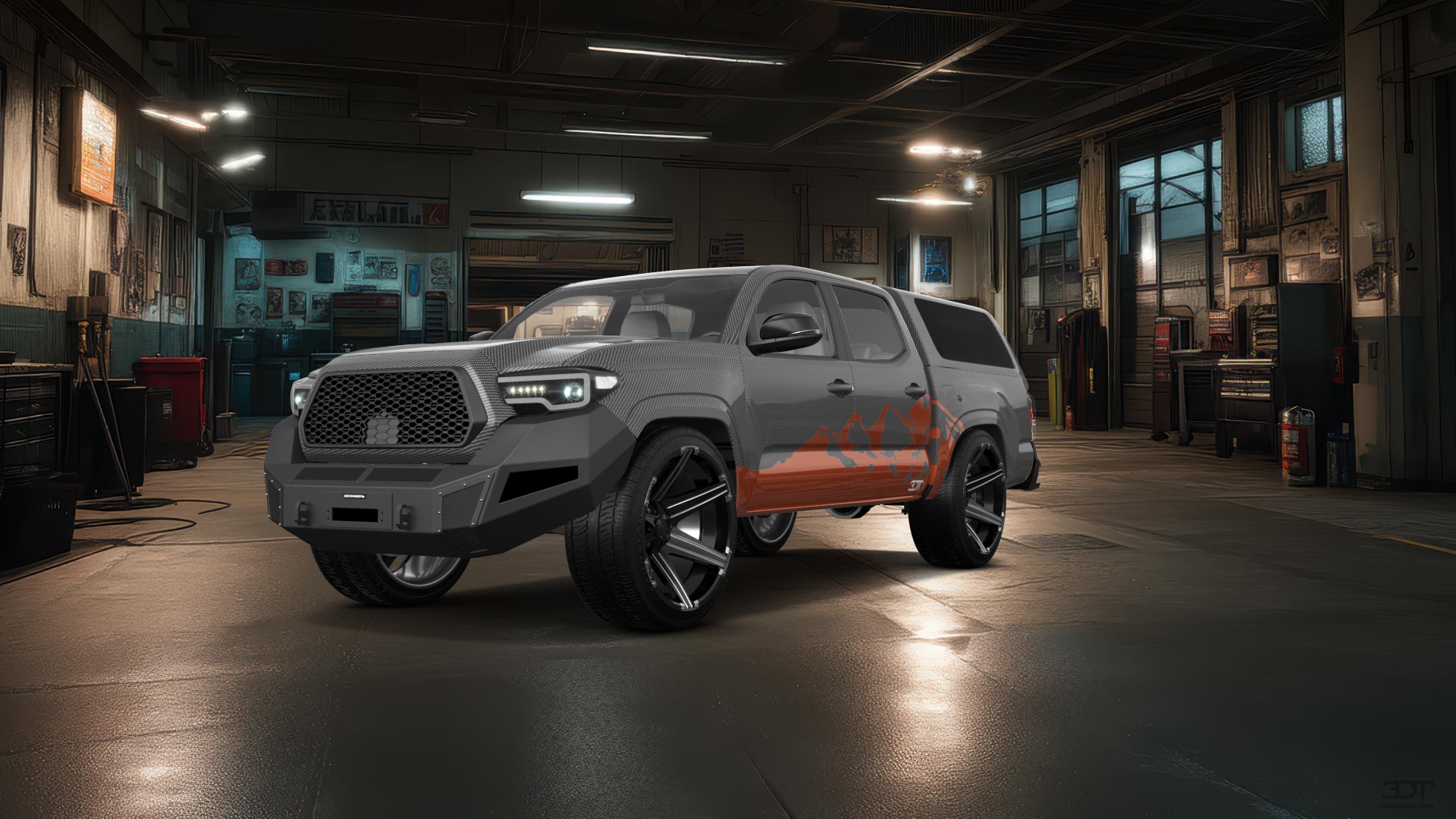 Toyota Tacoma 4 Door pickup truck 2018 tuning