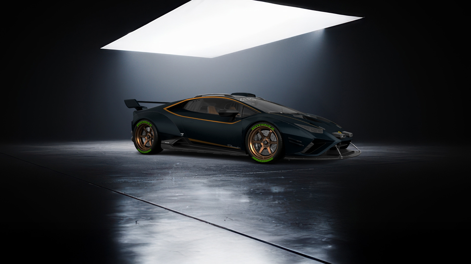 Lamborghini Huracan 2 Door Coupe 2014 tuning